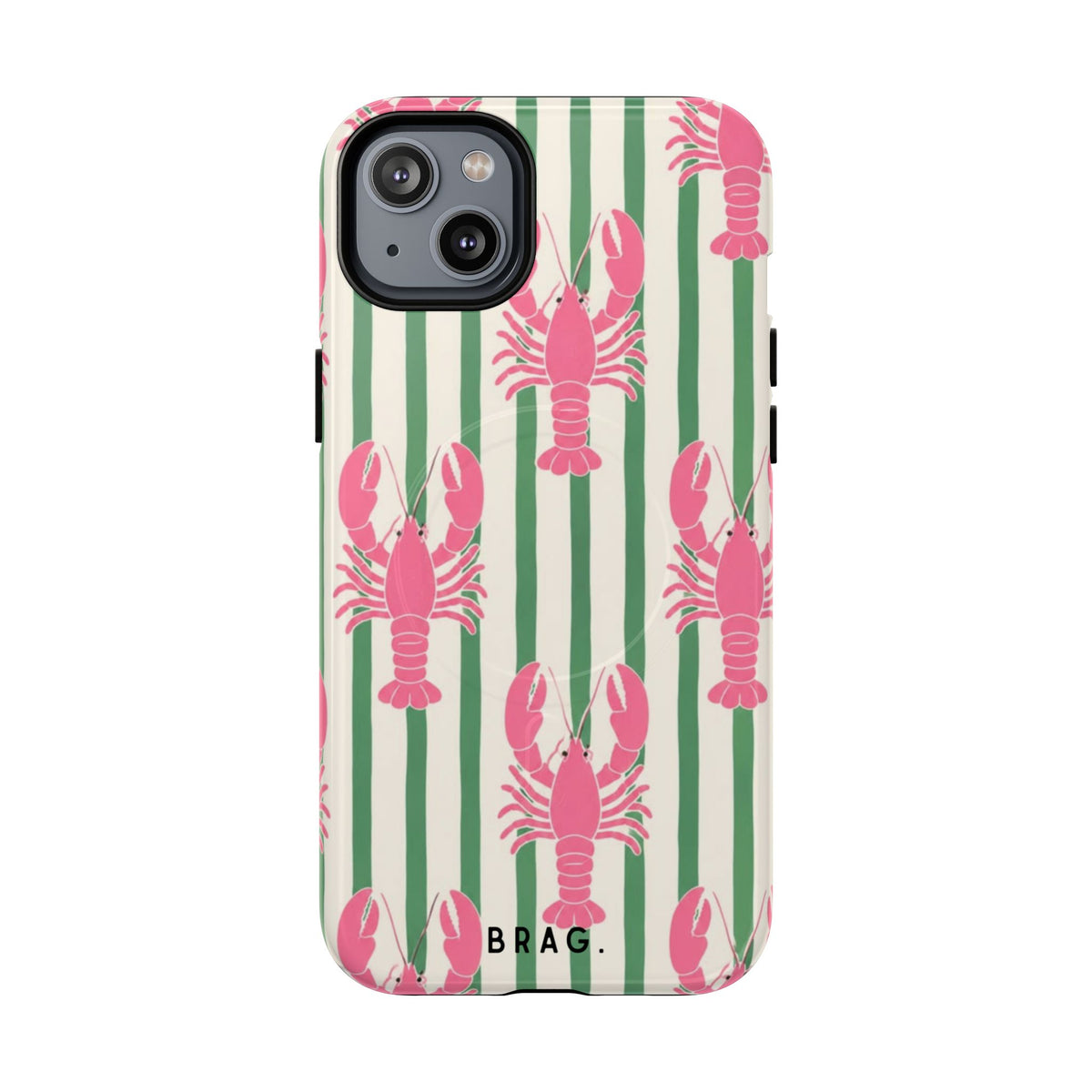 Pink Catch MagSafe Tough Phone Case — Magnetic Protective Cover