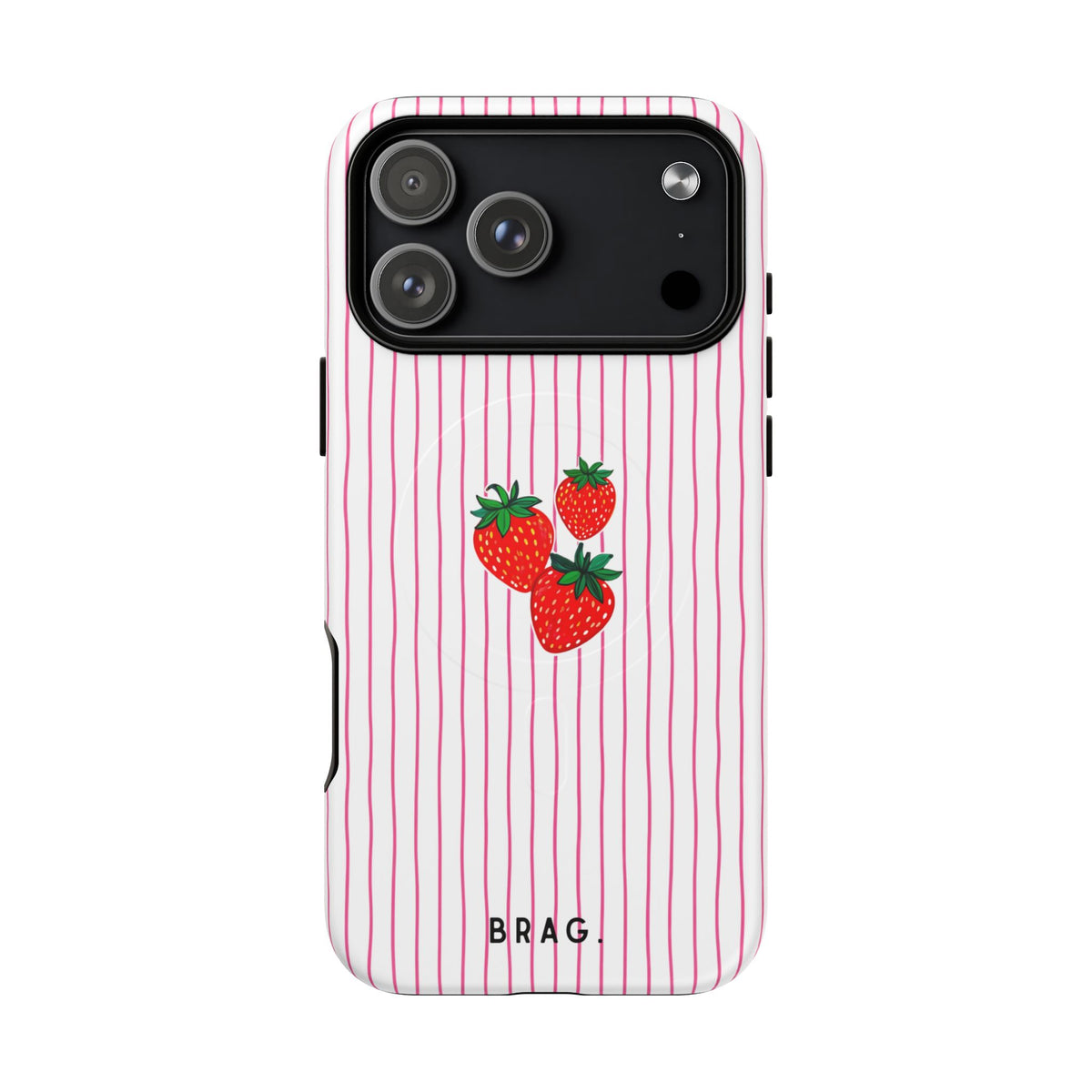 Berry Kiss MagSafe Tough Phone Case — Magnetic Protective Cover