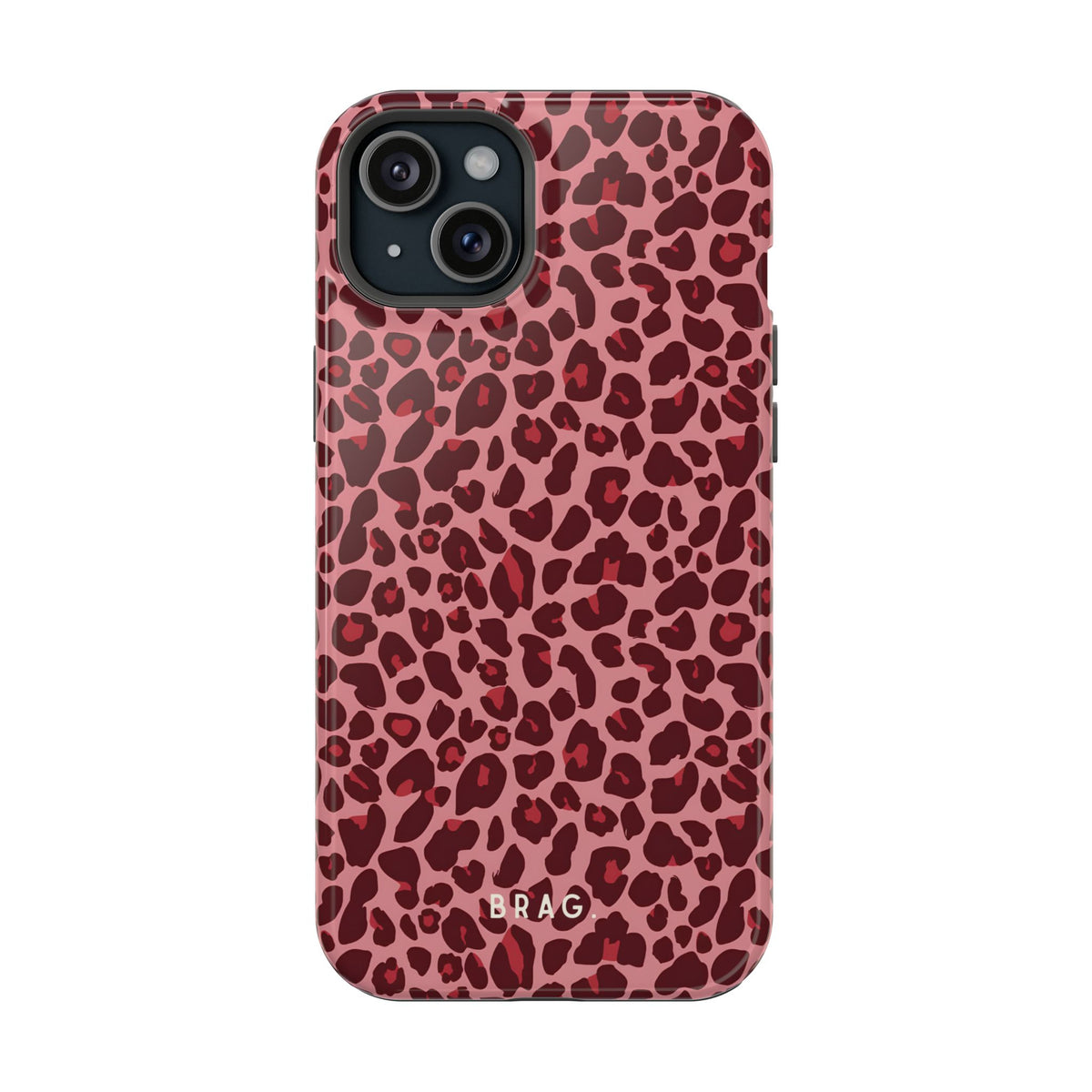 Leopard Love Magnetic Impact-Resistant Phone Case