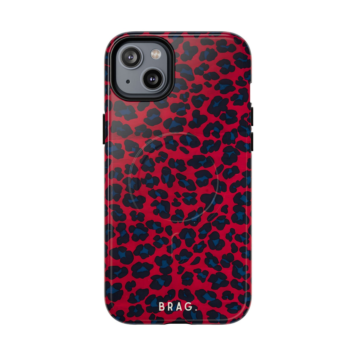 Red Flag MagSafe Tough Phone Case — Magnetic Protective Cover