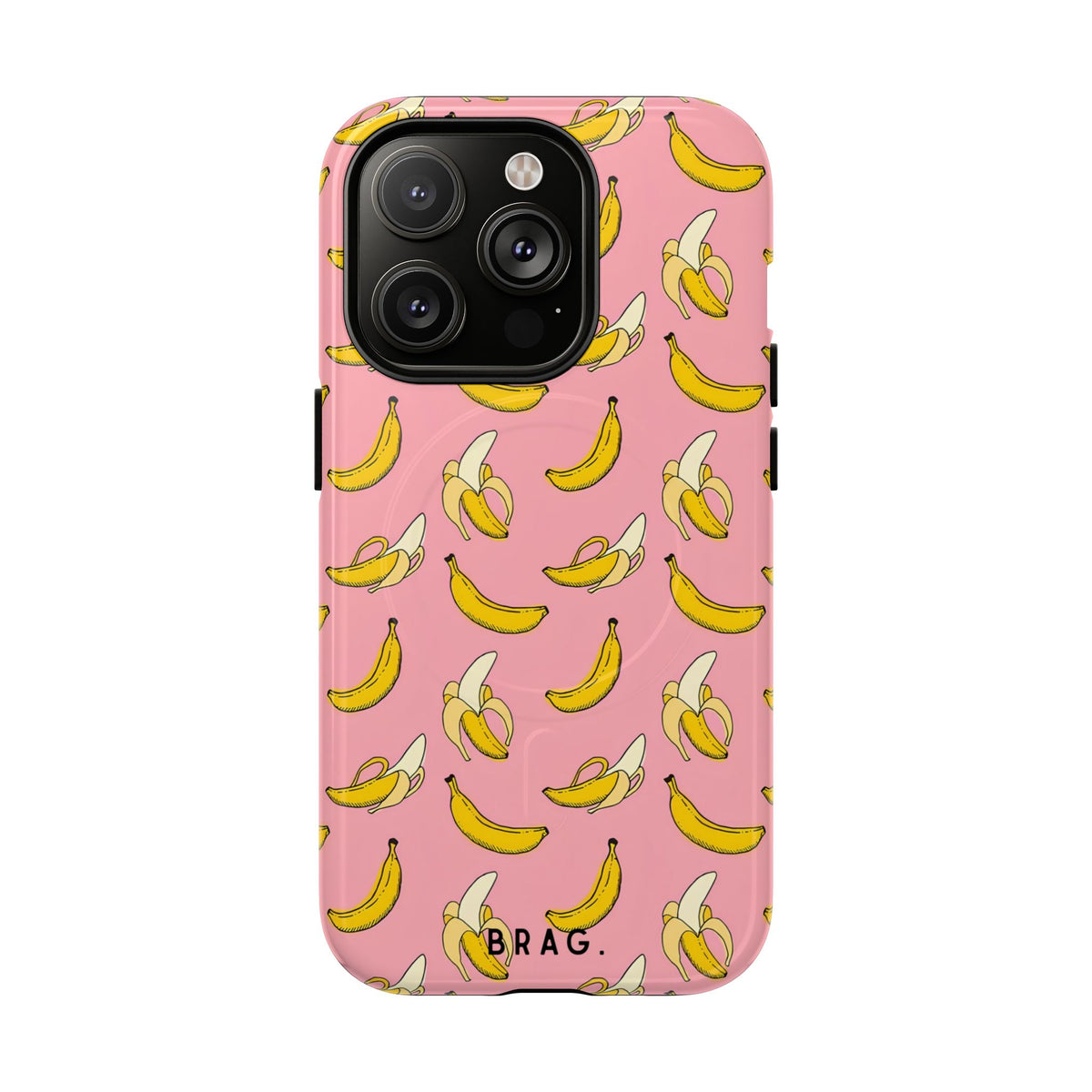 Banana Blush MagSafe Tough Phone Case — Magnetic Protective Cover