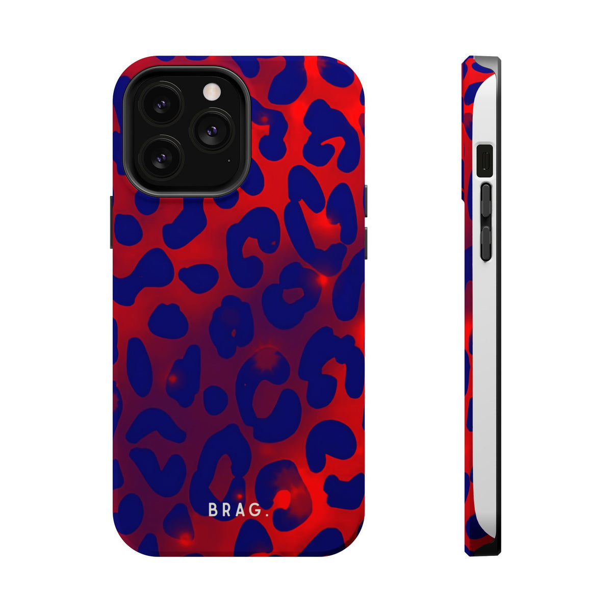 Electric Blue Magnetic Impact-Resistant Phone Case