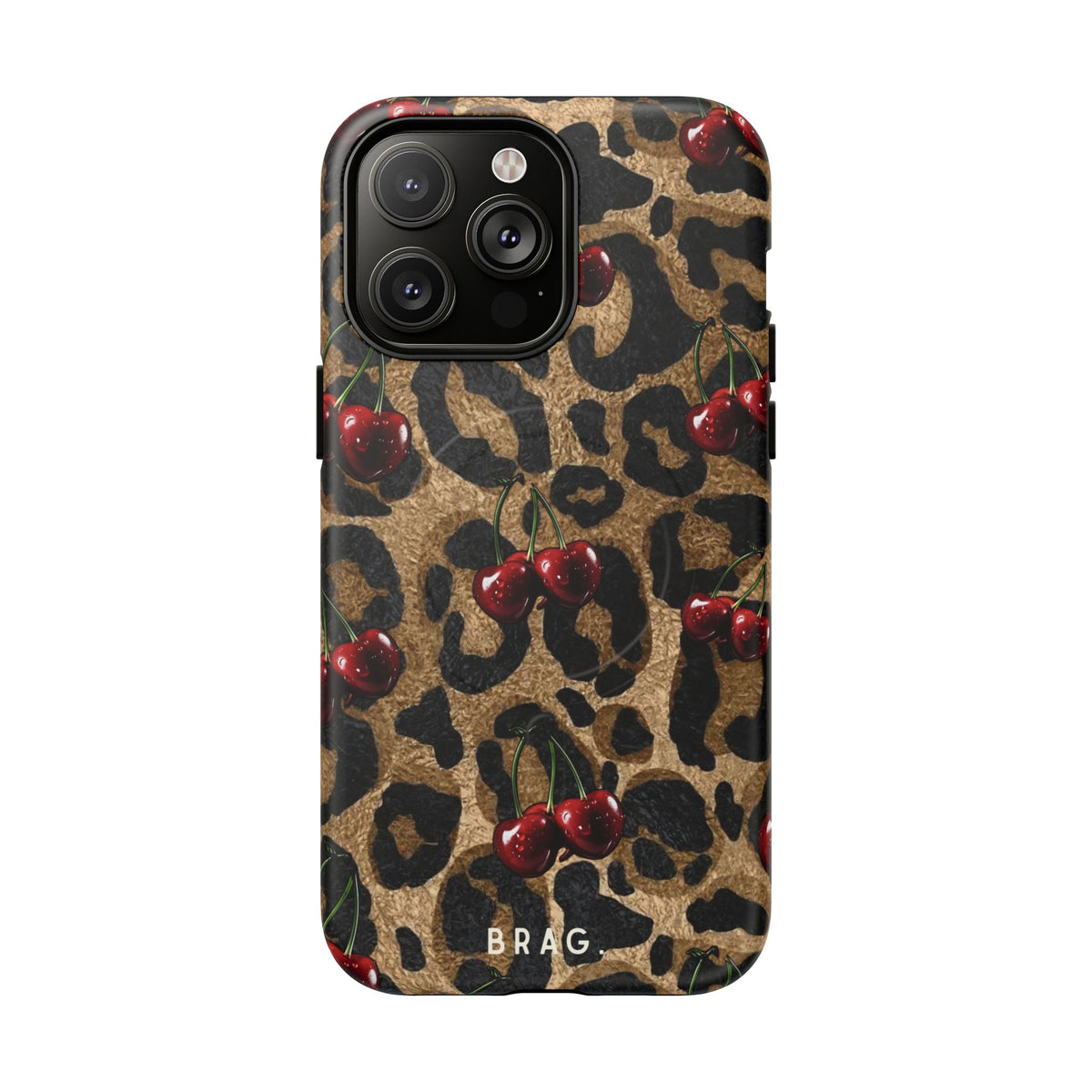 Cherry Hunter MagSafe Tough Phone Case — Magnetic Protective Cover