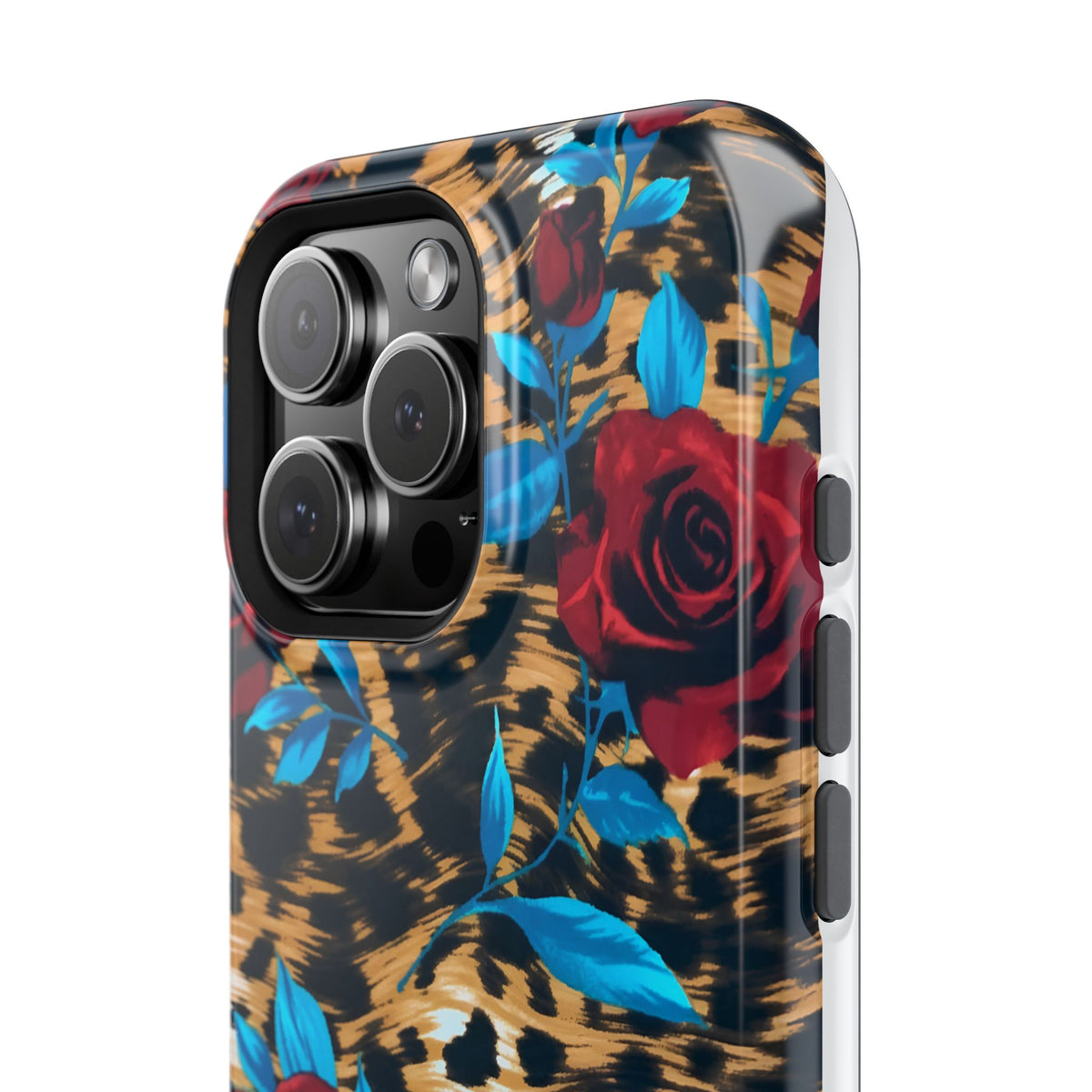 Wild Rose Magnetic Impact-Resistant Phone Case