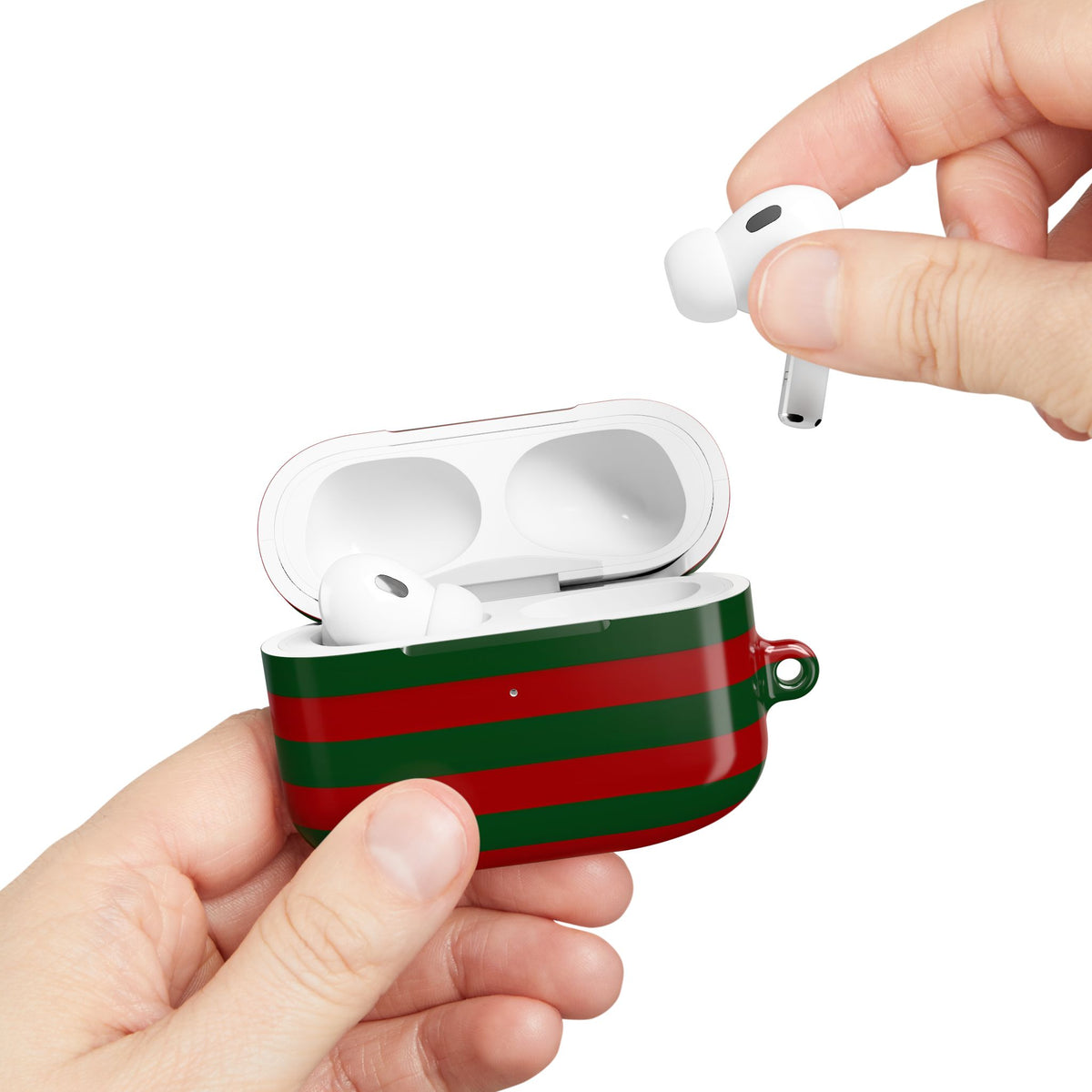 Racing Green AirPod Case – Slim Protective Charging Case