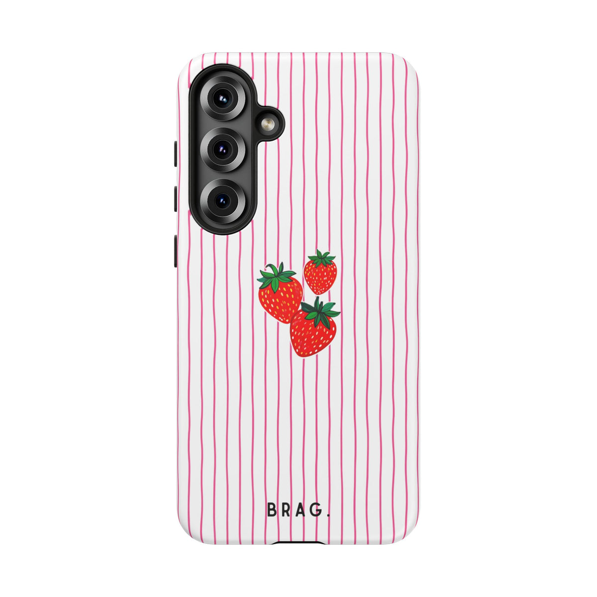Berry Kiss Tough Phone Case – Shockproof Protective iPhone Cover