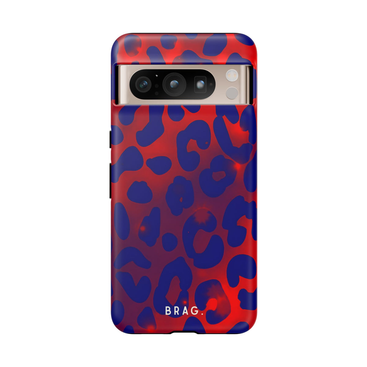 Electric Blue Tough Phone Case – Shockproof Protective iPhone Cover