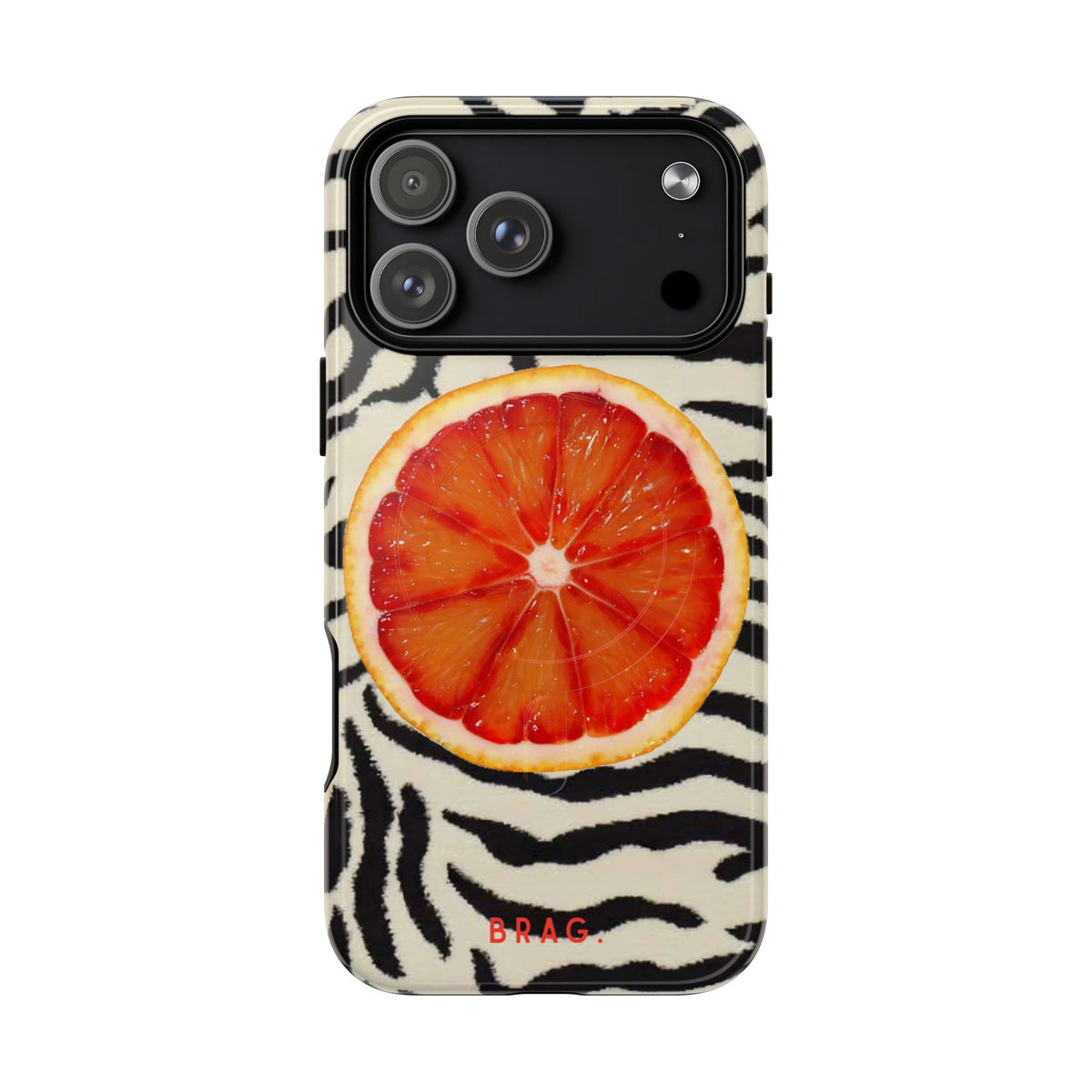 Citrus Safari MagSafe Tough Phone Case — Magnetic Protective Cover