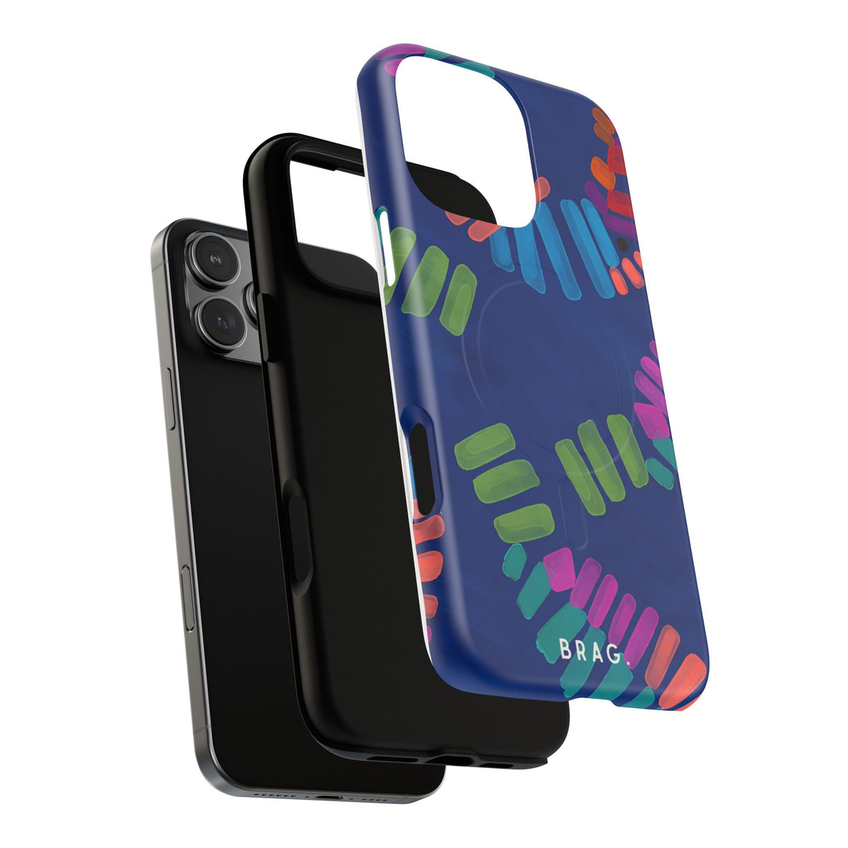 Blue Palm MagSafe Tough Phone Case — Magnetic Protective Cover