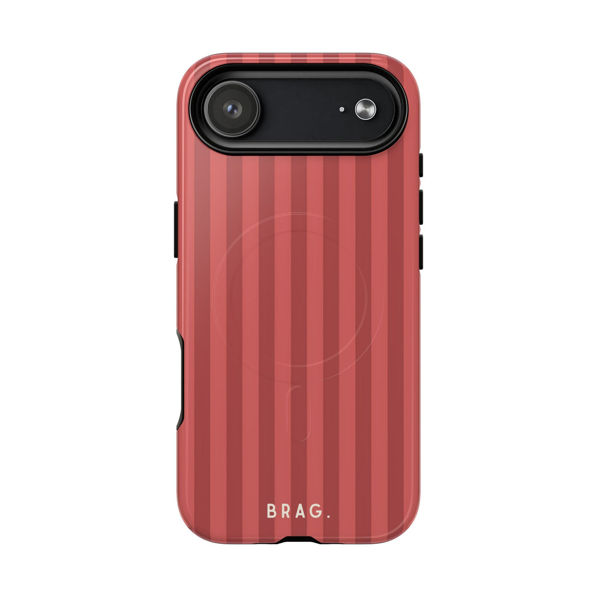 Sunset Stripe MagSafe Tough Phone Case — Magnetic Protective Cover