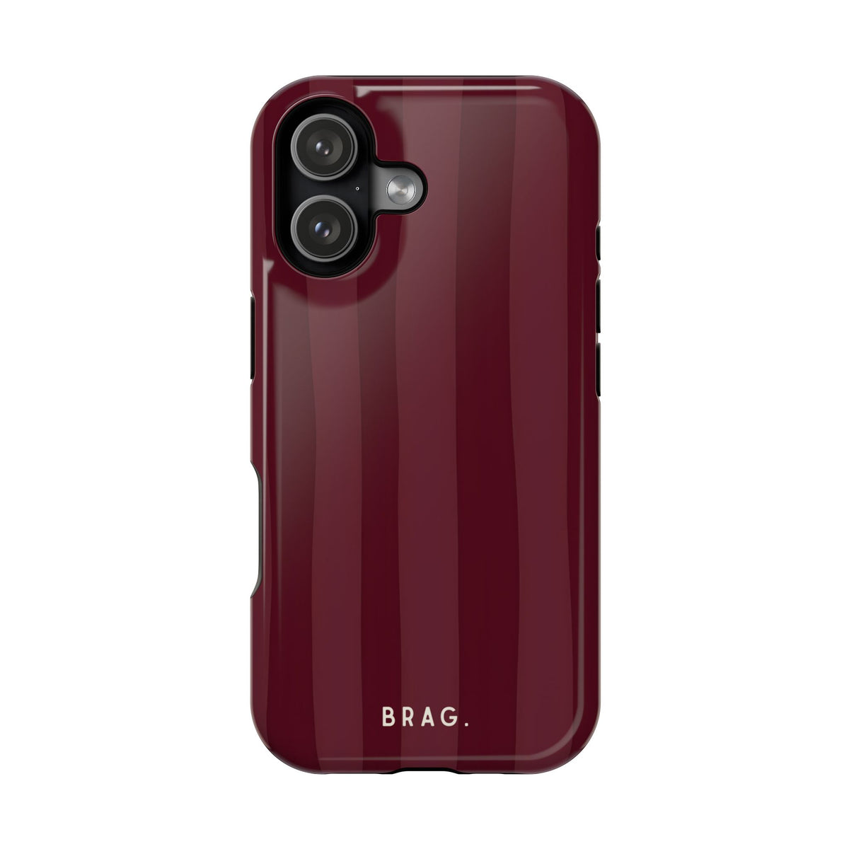 Dark Cherry Magnetic Impact-Resistant Phone Case