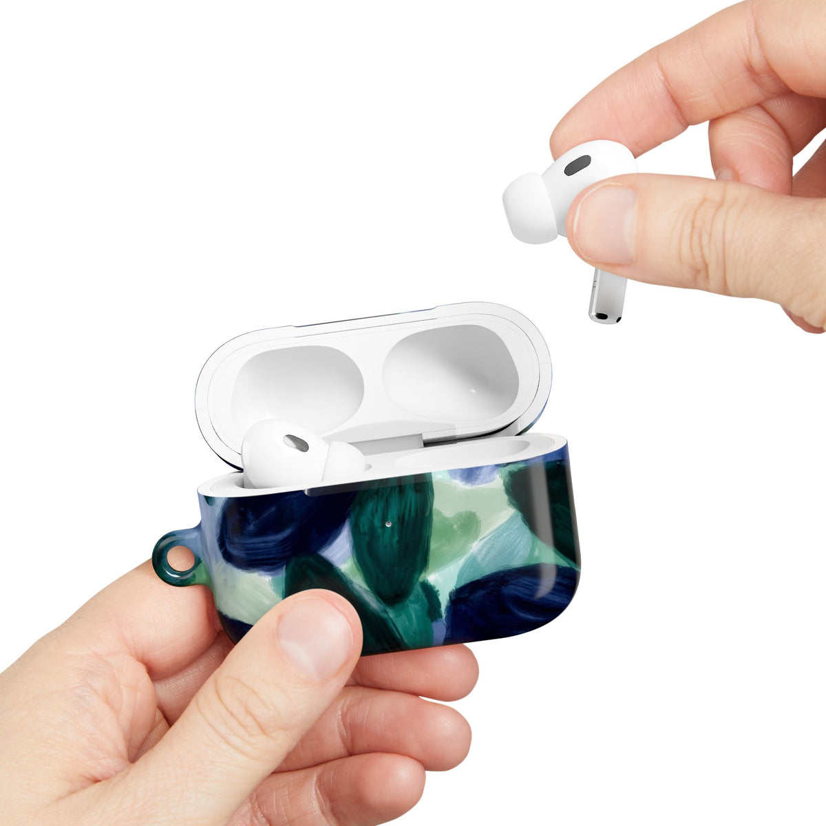 Indigo Garden AirPod Case – Slim Protective Charging Case