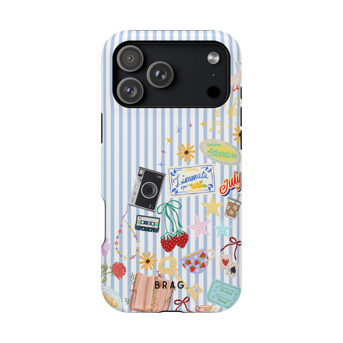 Travel Girl Magnetic Impact-Resistant Phone Case
