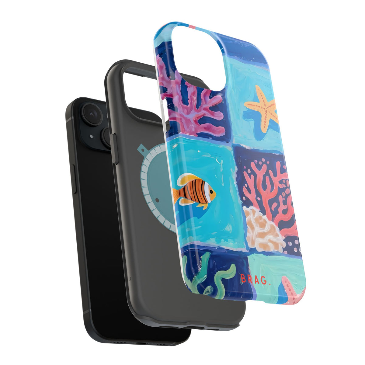 Coral Bay Magnetic Impact-Resistant Phone Case