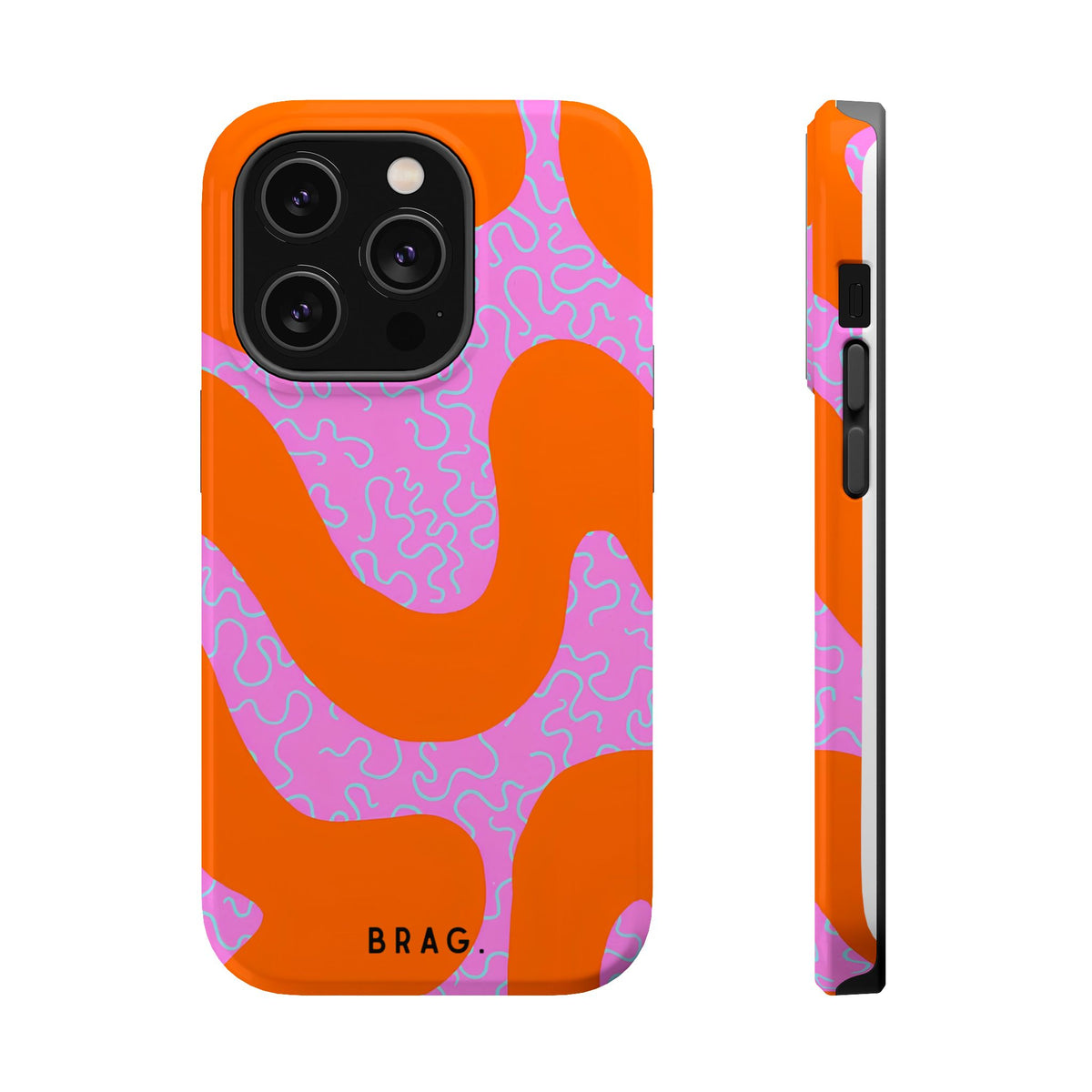 Coral Kiss Magnetic Impact-Resistant Phone Case