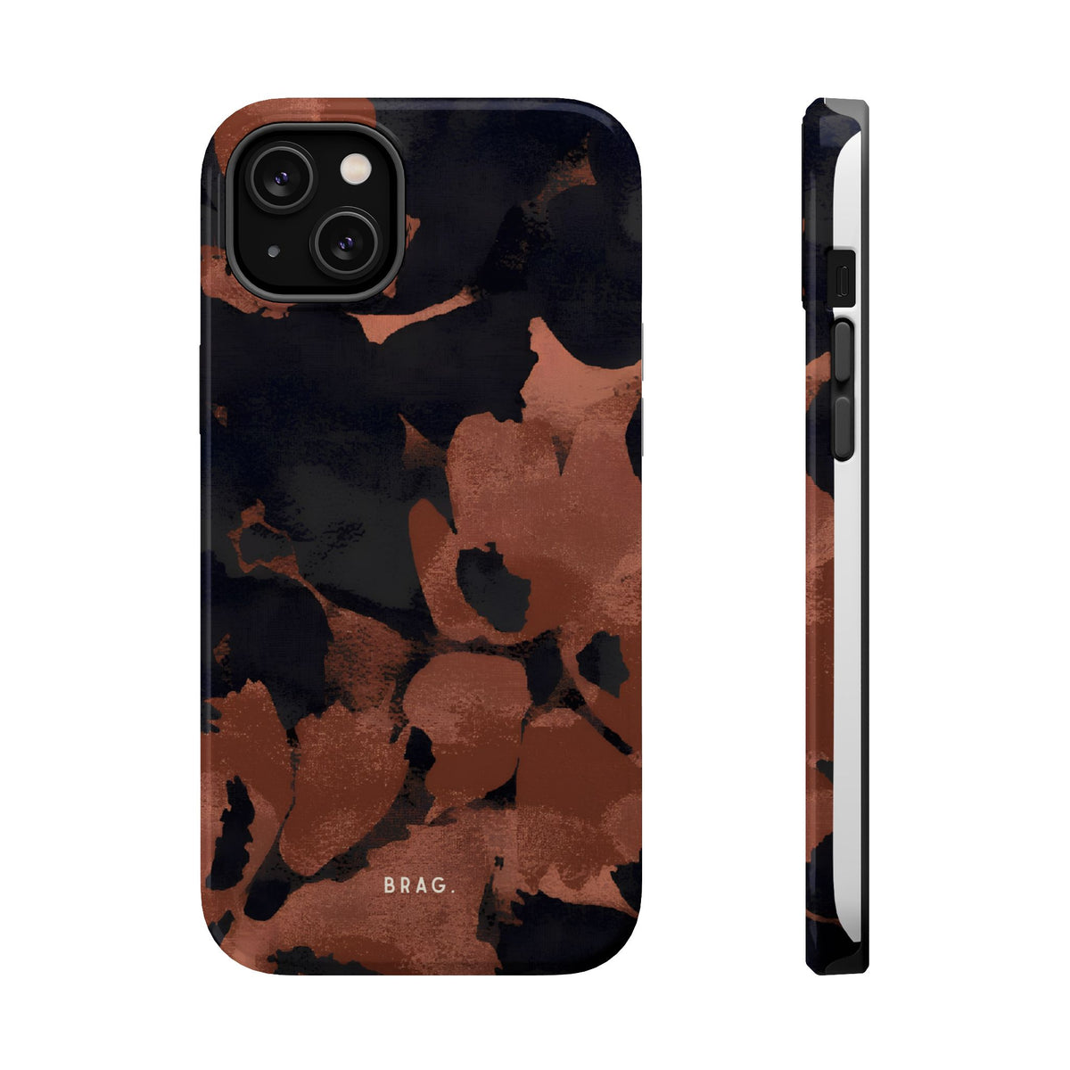 Terracotta Bloom Magnetic Impact-Resistant Phone Case