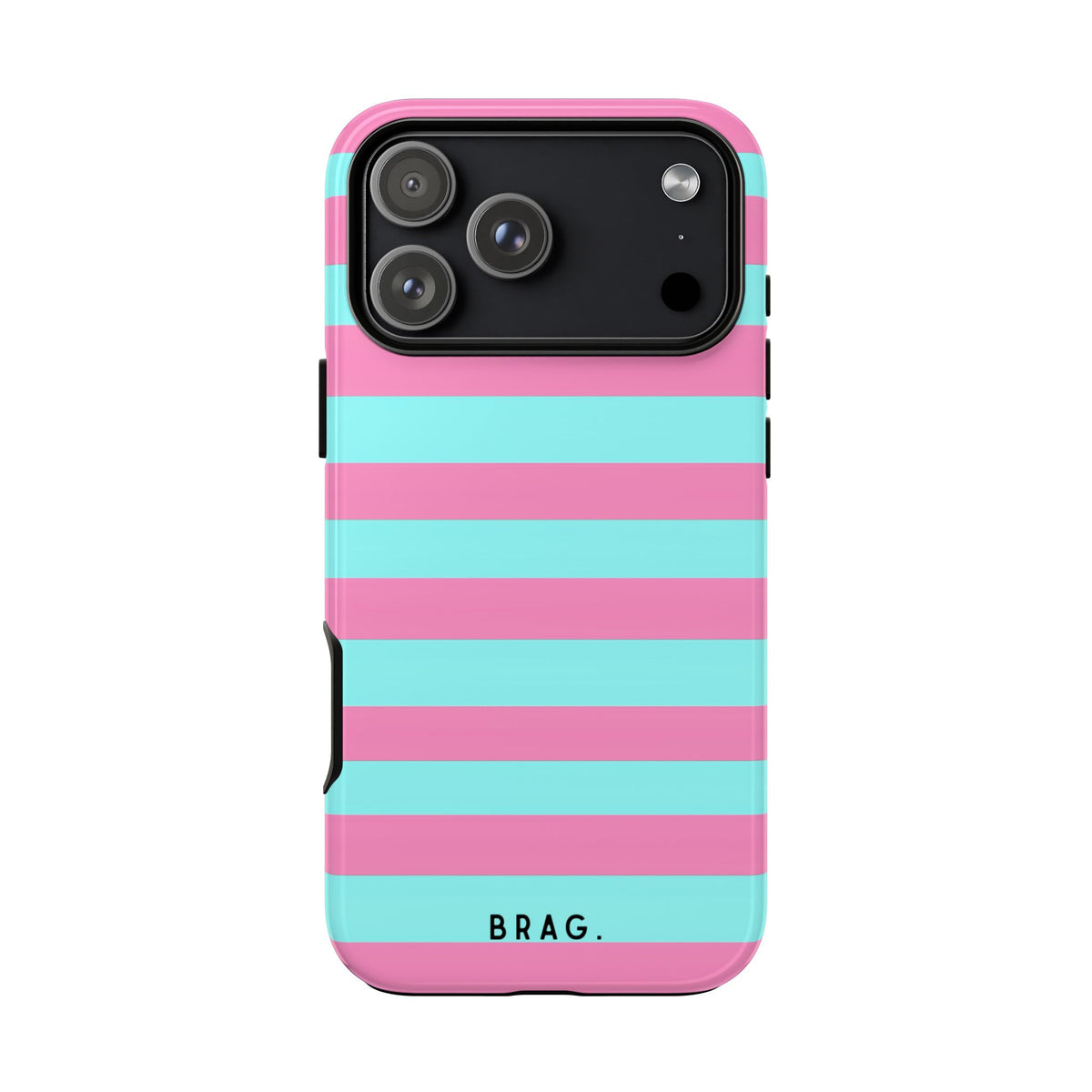 Taffy Stripe Tough Phone Case – Shockproof Protective iPhone Cover