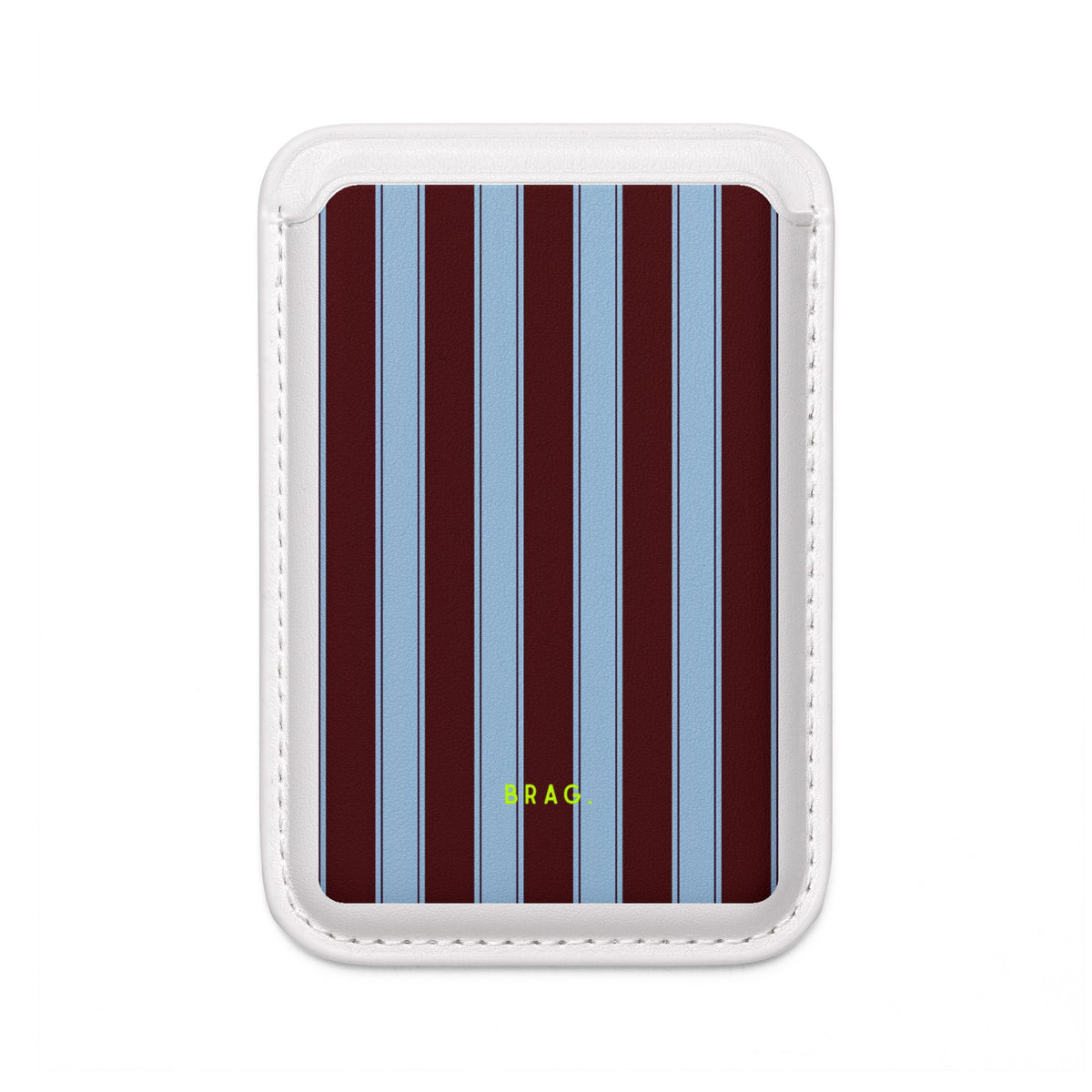 Maroon Sky MagSafe Vegan Wallet — Slim Phone Card Holder