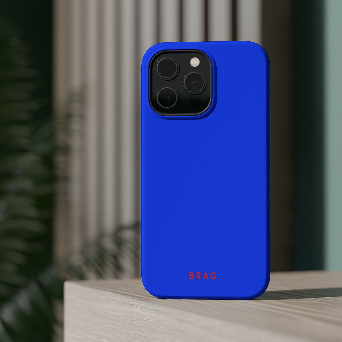 Brag Blue Magnetic Impact-Resistant Phone Case