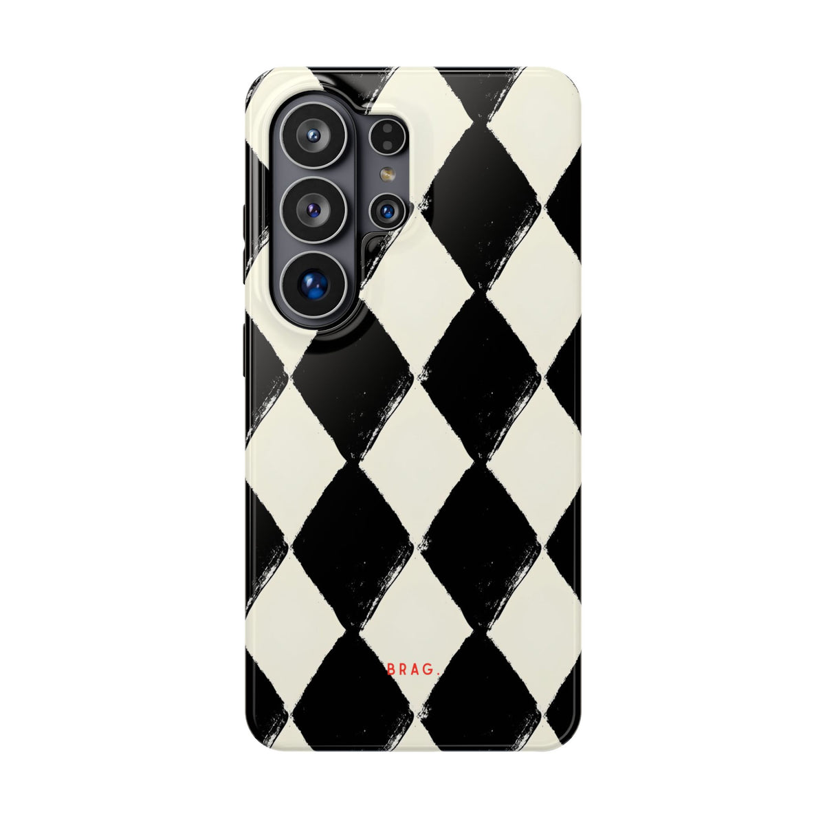 Ivory Harlequin Magnetic Impact-Resistant Phone Case