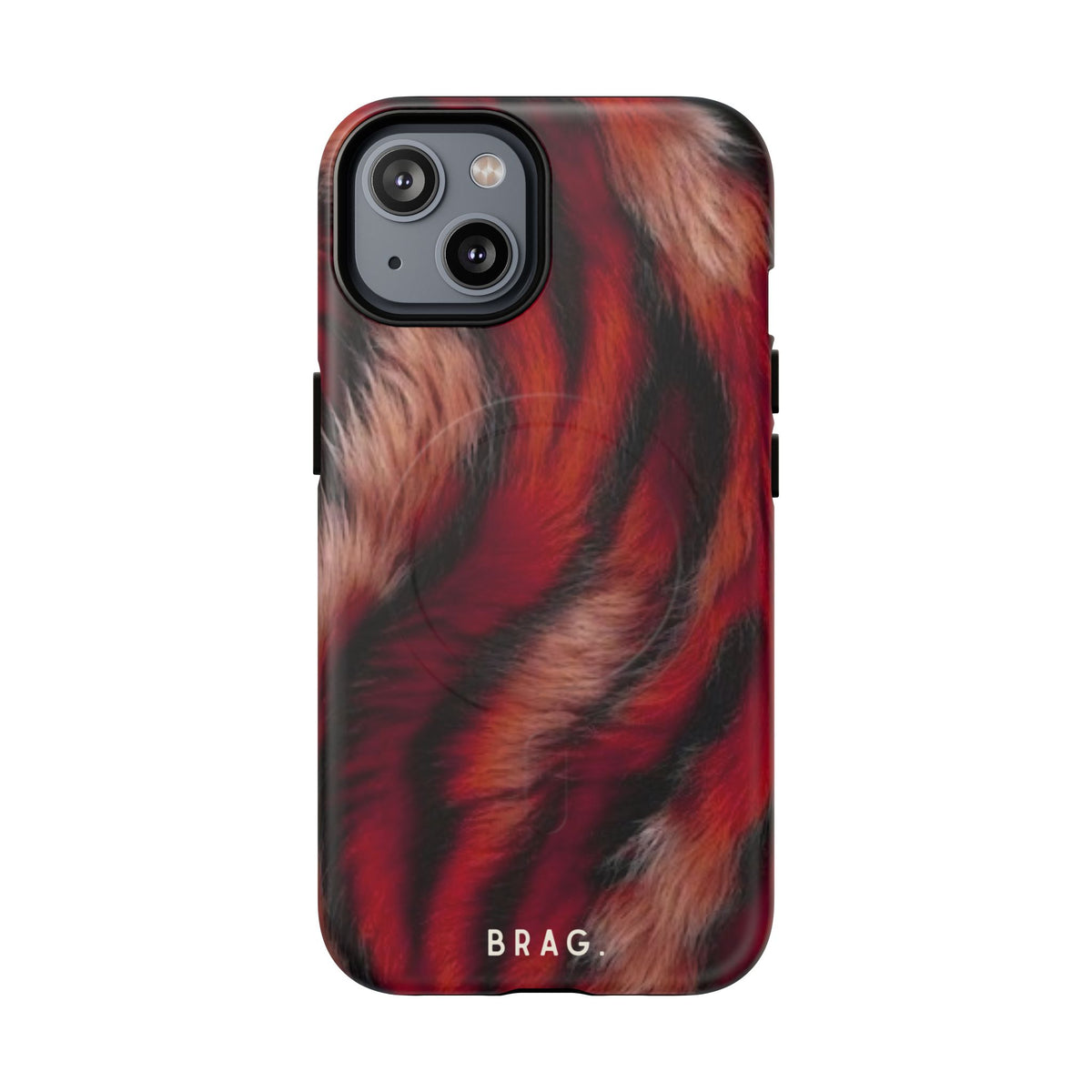Red Rush MagSafe Tough Phone Case — Magnetic Protective Cover