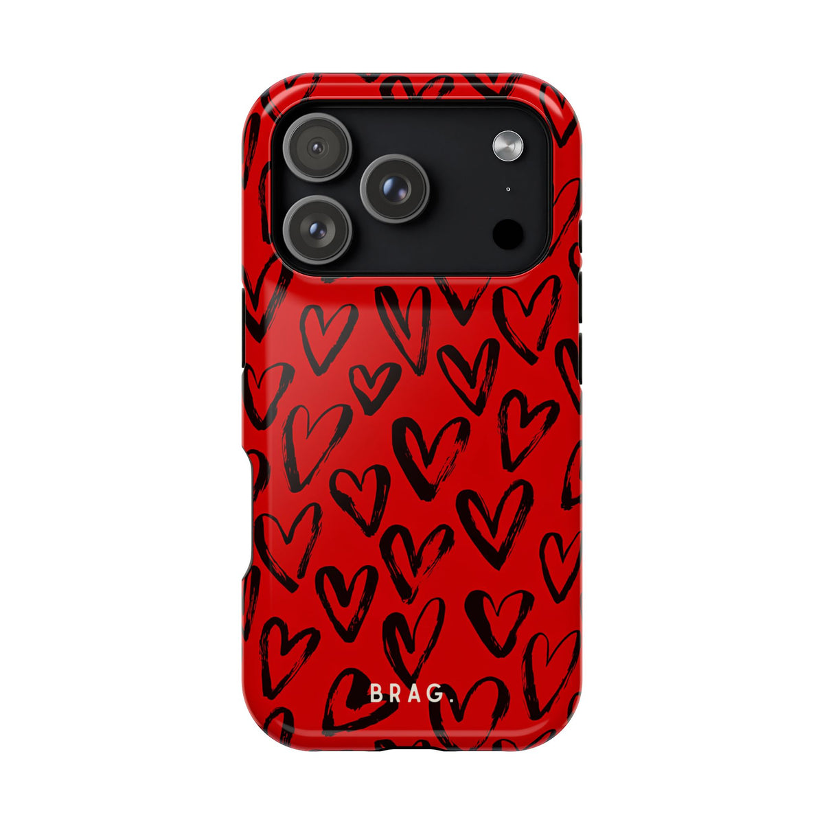 Fire heart Magnetic Impact-Resistant Phone Case