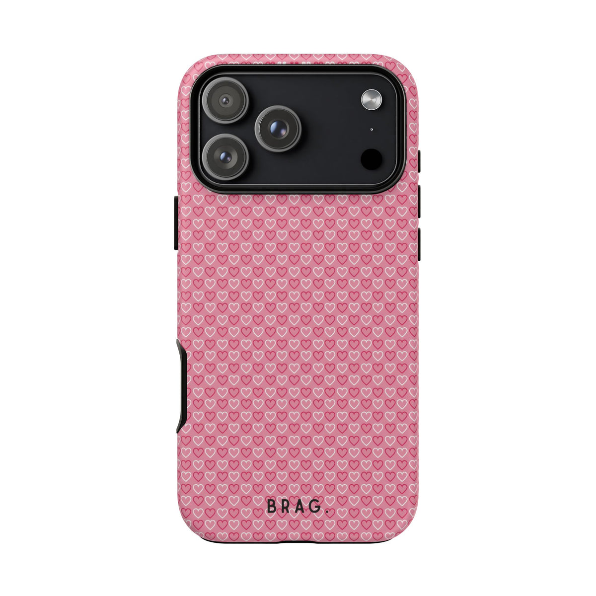 Pink Diamond Tough Phone Case – Shockproof Protective iPhone Cover