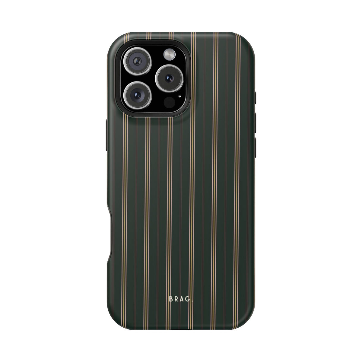 Vintage Pinstripe Magnetic Impact-Resistant Phone Case
