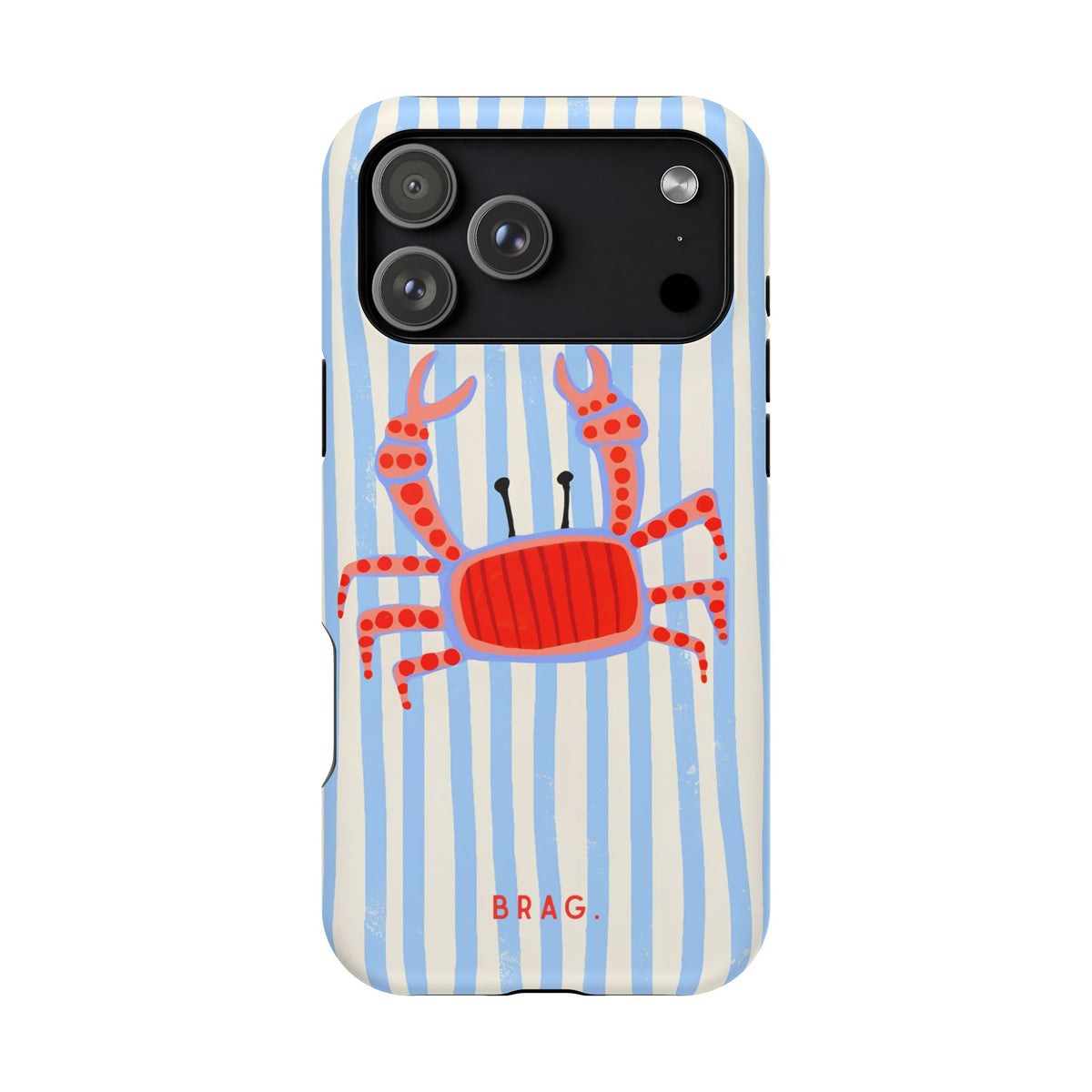 Azure Crab Magnetic Impact-Resistant Phone Case