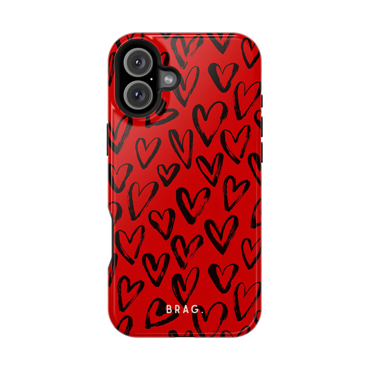 Fire heart Magnetic Impact-Resistant Phone Case