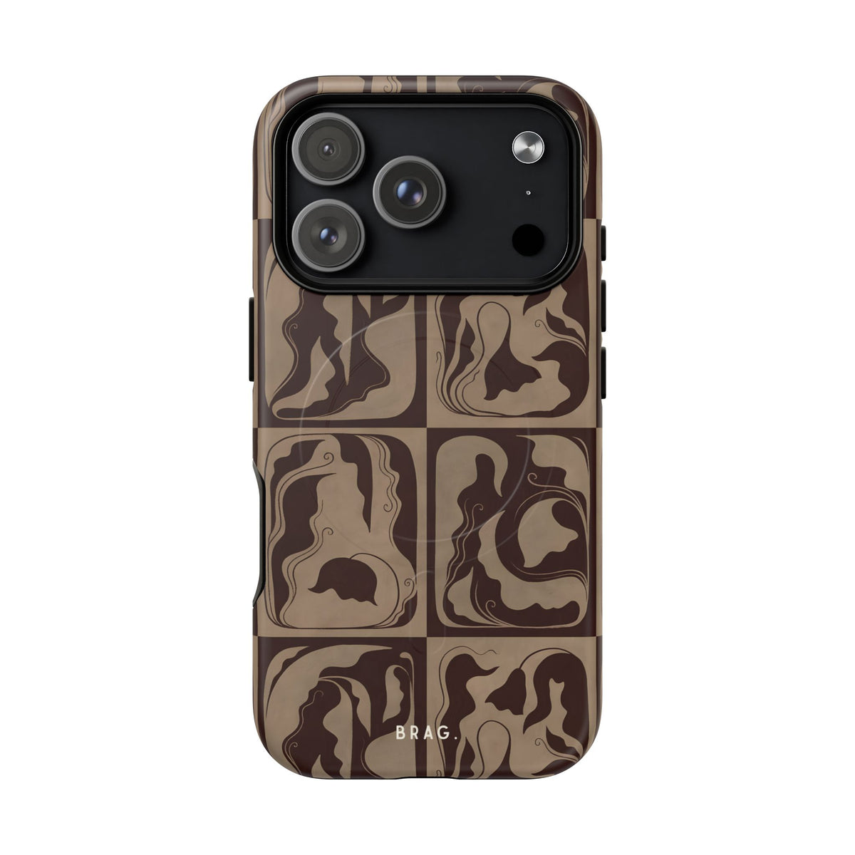Ornate Tile MagSafe Tough Phone Case — Magnetic Protective Cover