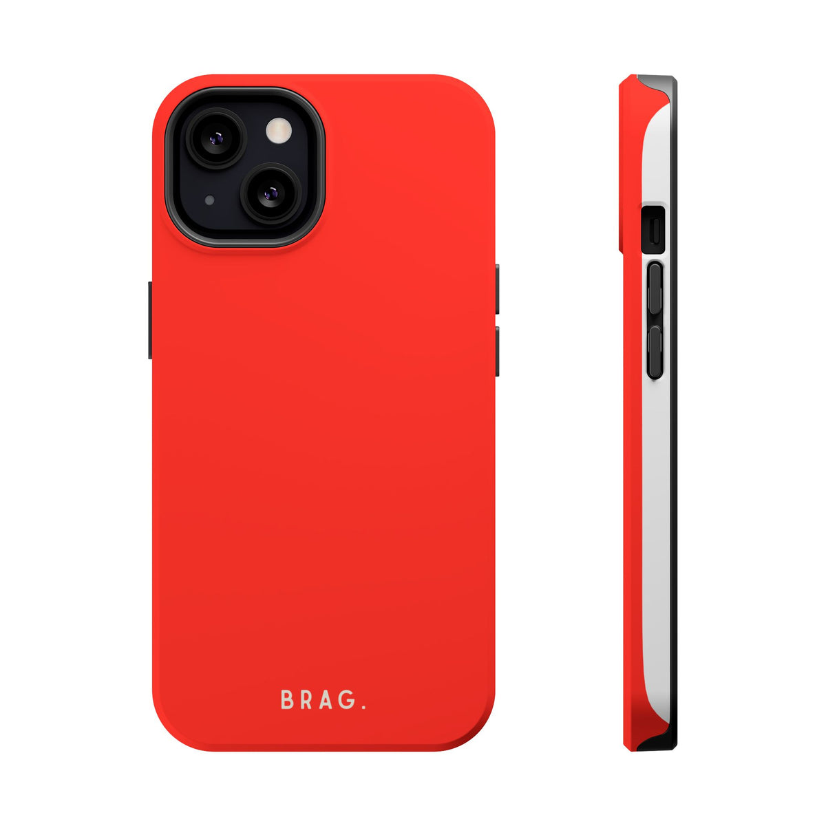 Brag Red Magnetic Impact-Resistant Phone Case