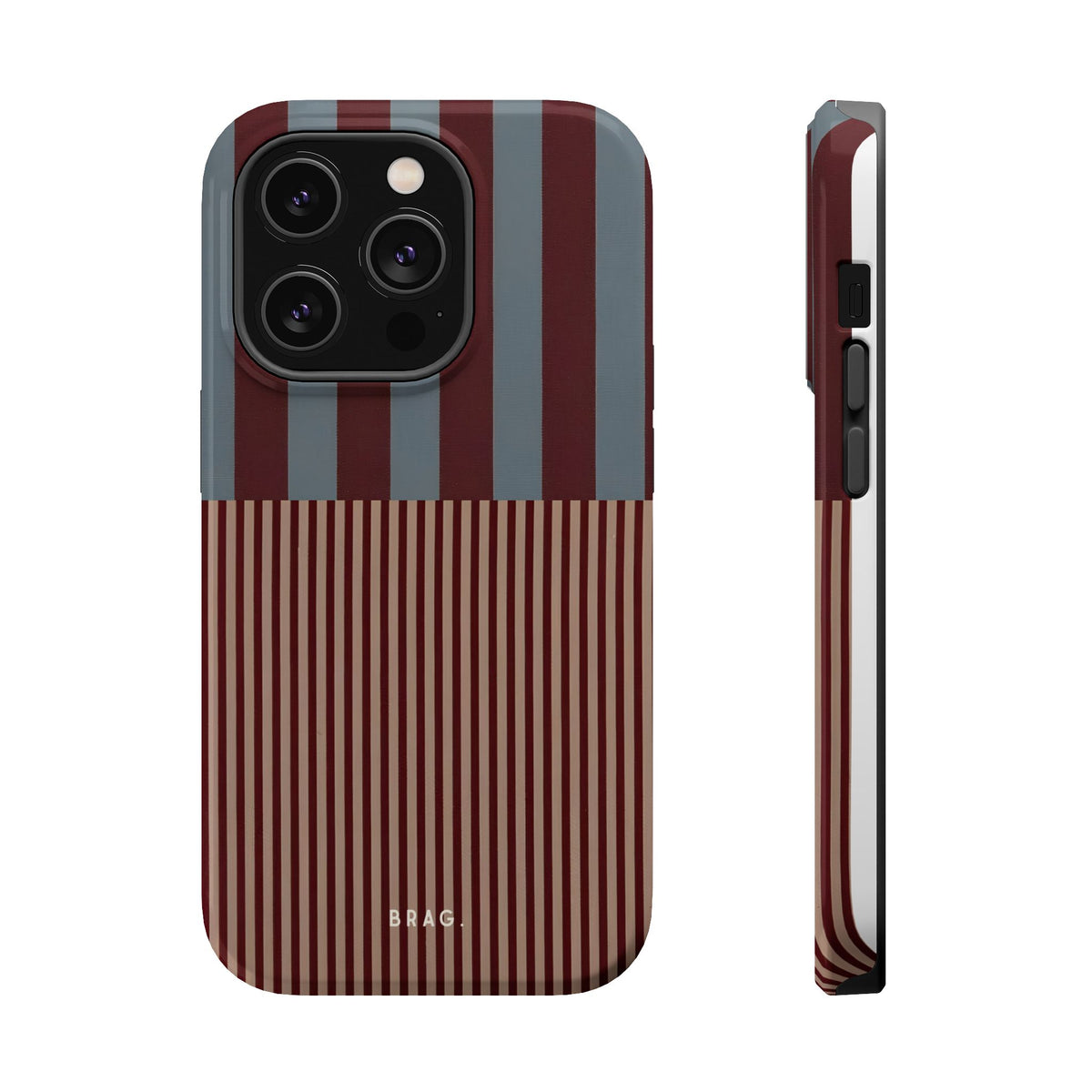 Candy Stripe Magnetic Impact-Resistant Phone Case