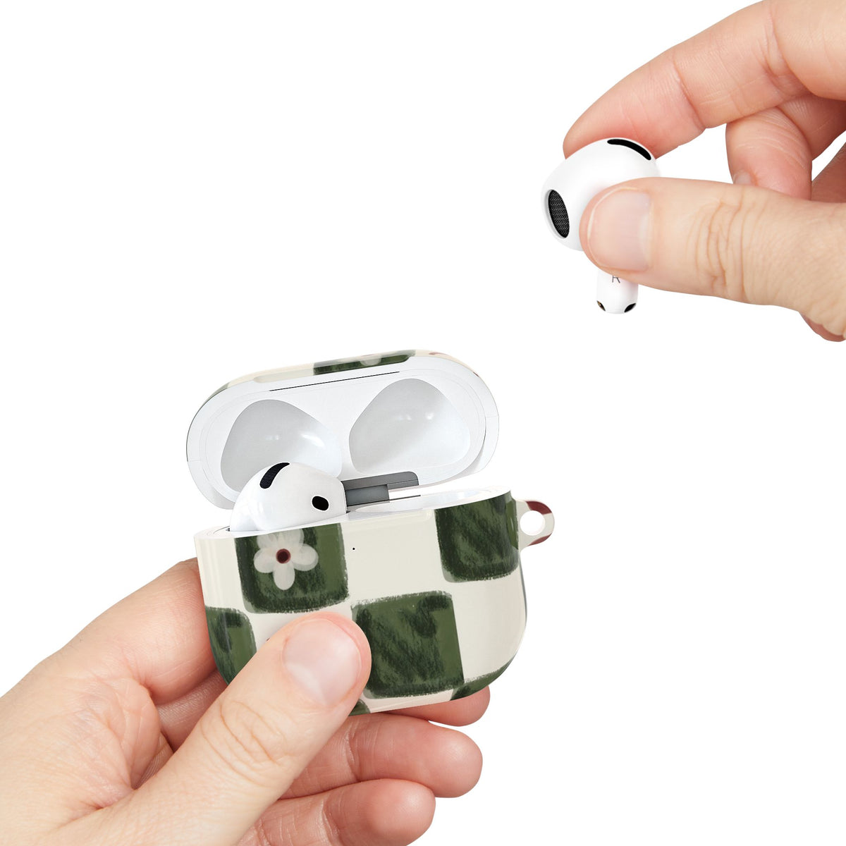 Garden Mosaic AirPod Case – Slim Protective Charging Case