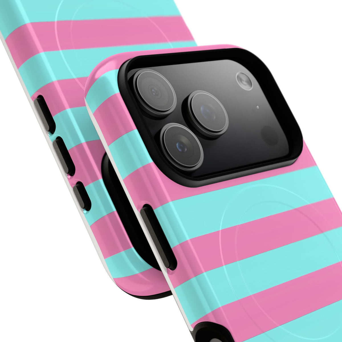 Taffy Stripe MagSafe Tough Phone Case — Magnetic Protective Cover