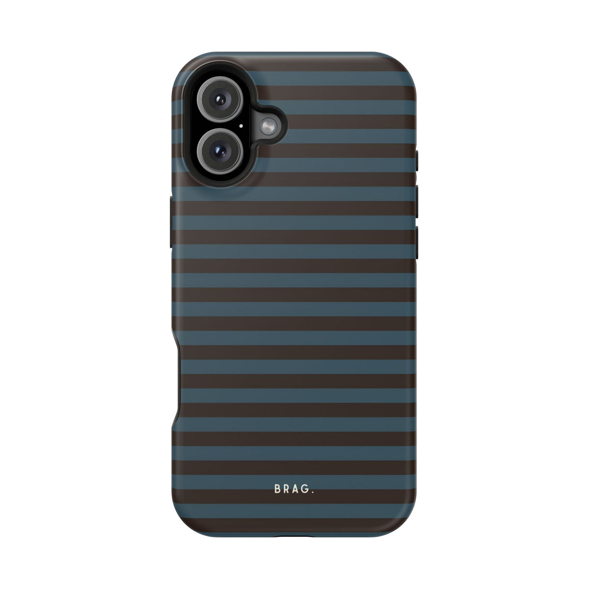 Seaside Stripe Magnetic Impact-Resistant Phone Case