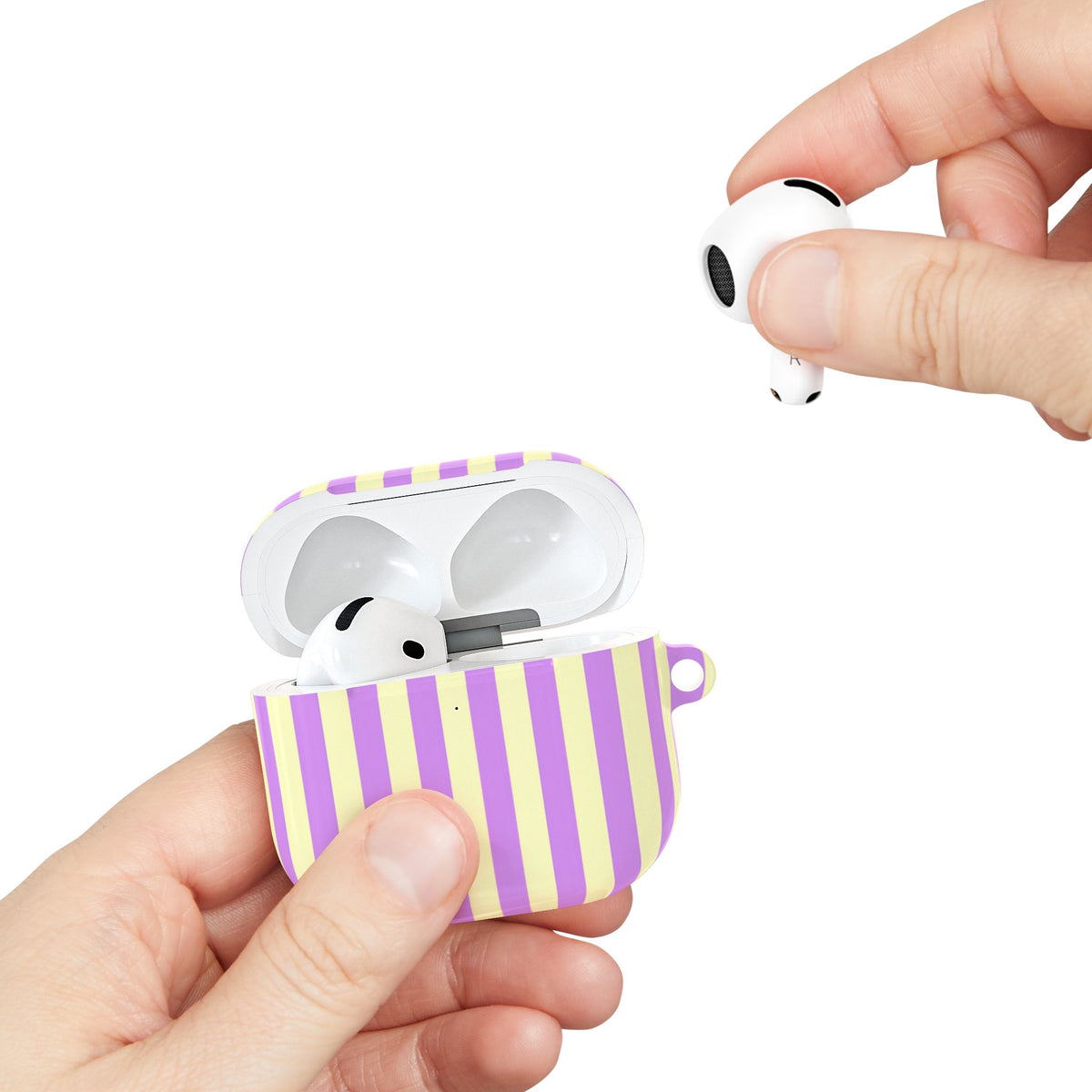 Lilac Lane AirPod Case – Slim Protective Charging Case