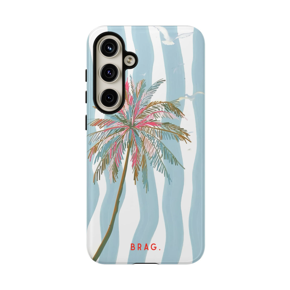 Palm Breeze Tough Phone Case – Shockproof Protective iPhone Cover