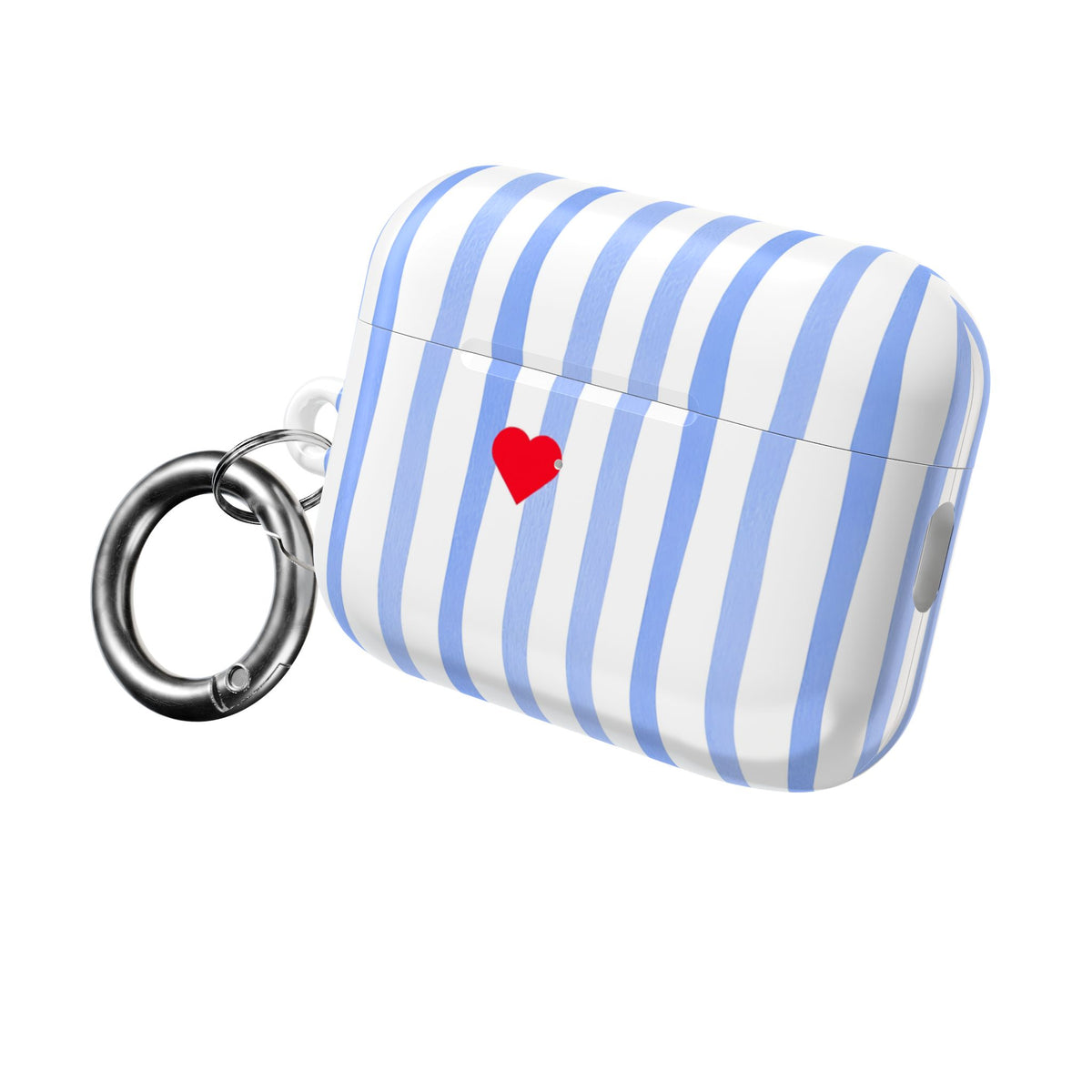 Blue Heart AirPod Case – Slim Protective Charging Case