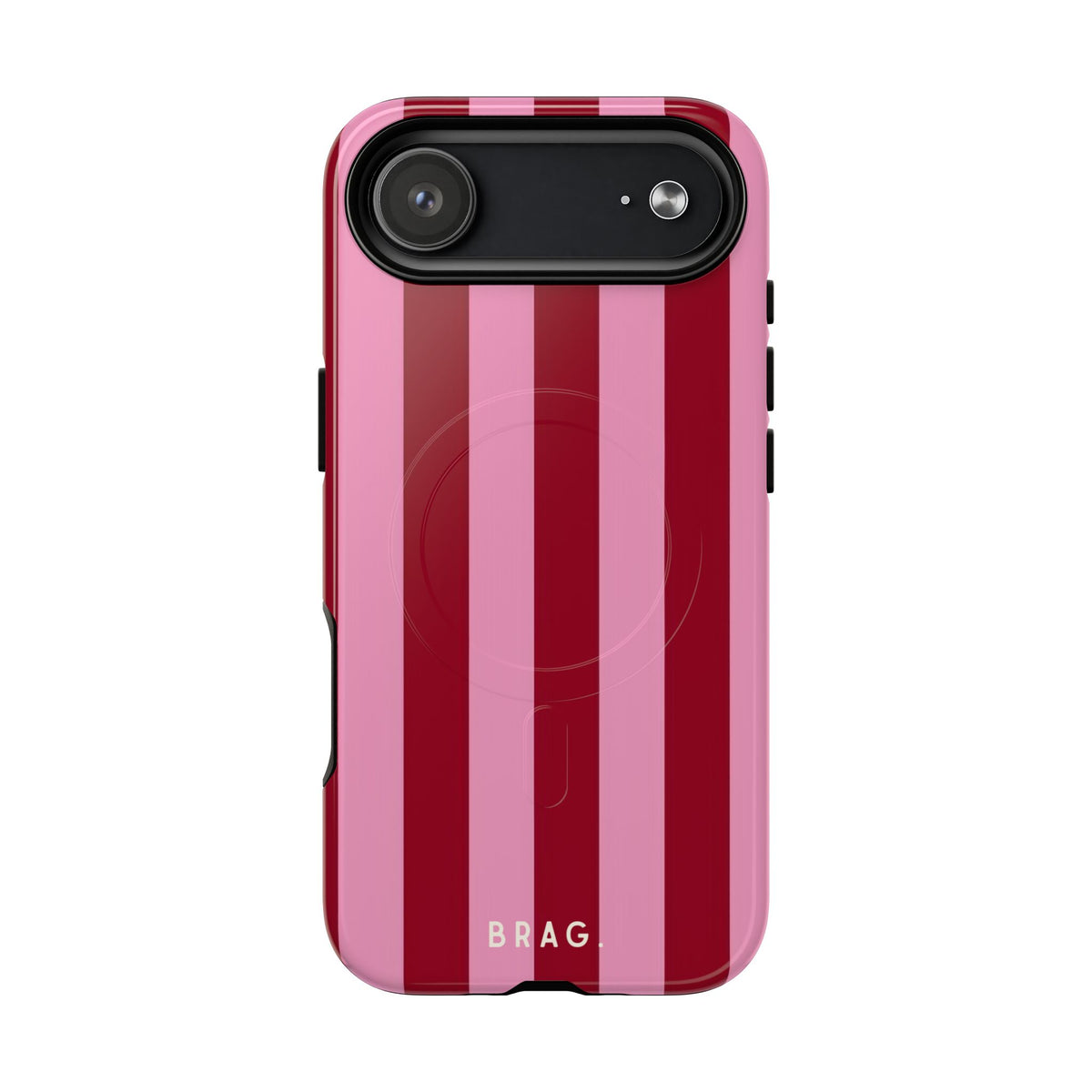 Candy Cane MagSafe Tough Phone Case — Magnetic Protective Cover