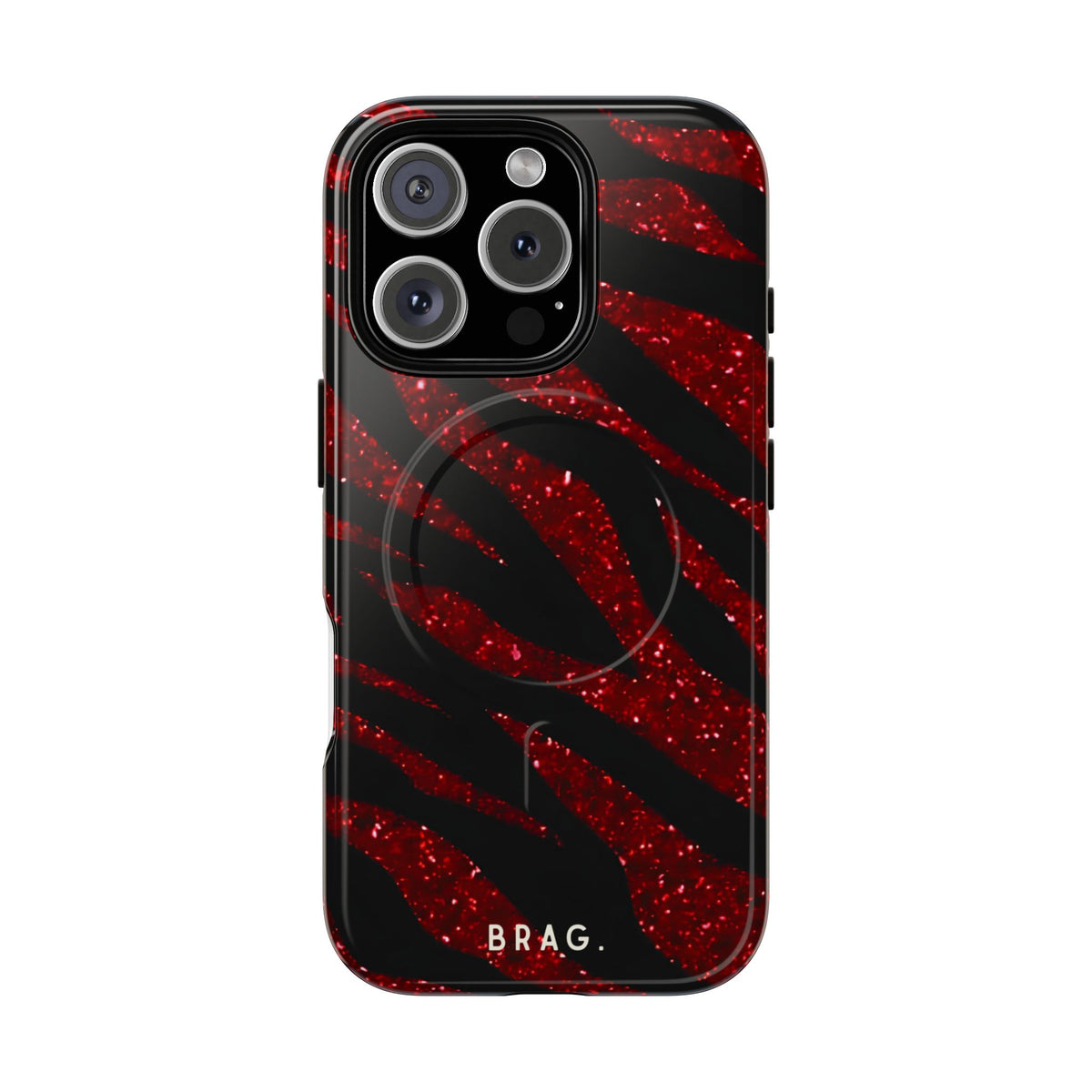 Red Tiger MagSafe Tough Phone Case — Magnetic Protective Cover
