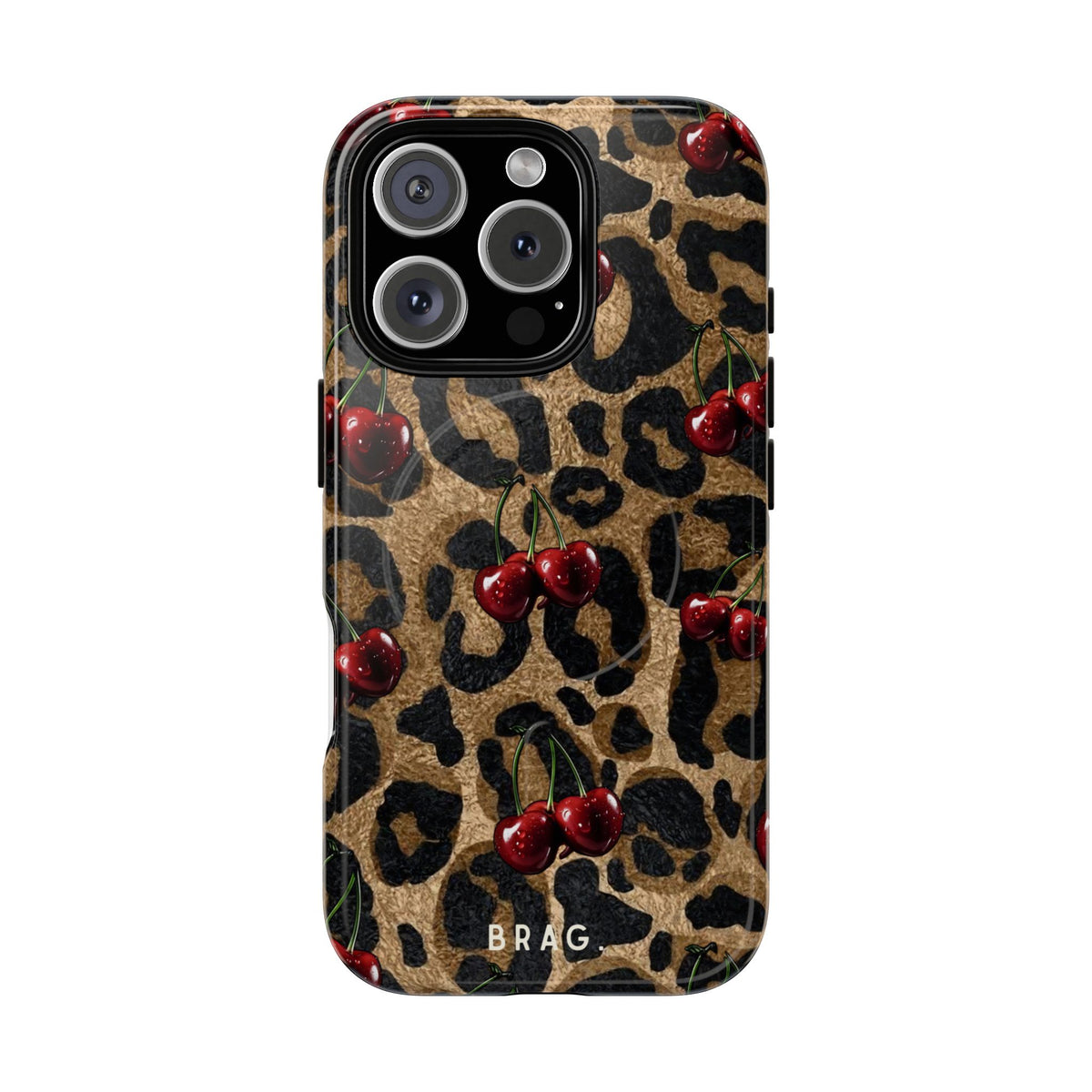 Cherry Hunter MagSafe Tough Phone Case — Magnetic Protective Cover