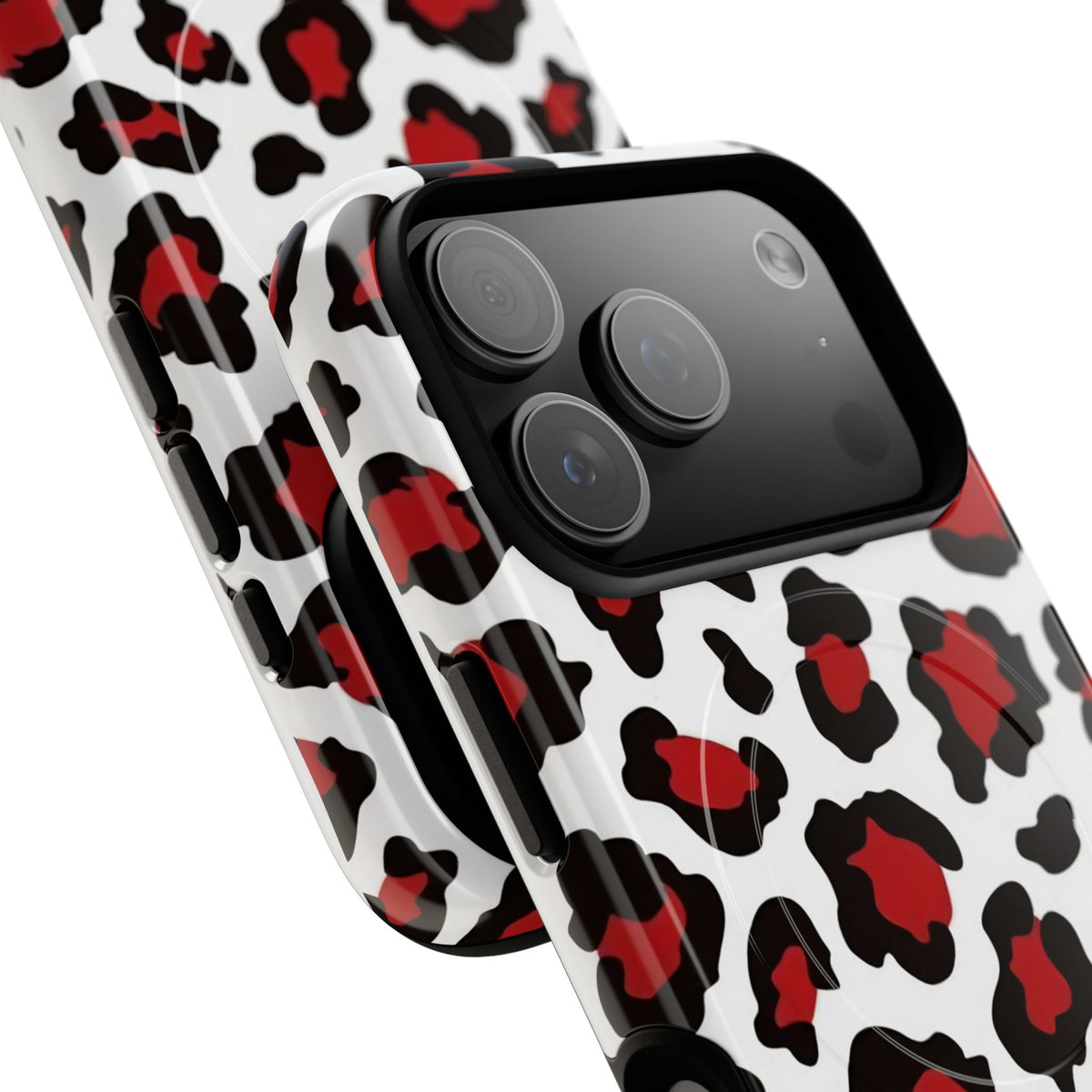 Leopard Kiss MagSafe Tough Phone Case — Magnetic Protective Cover