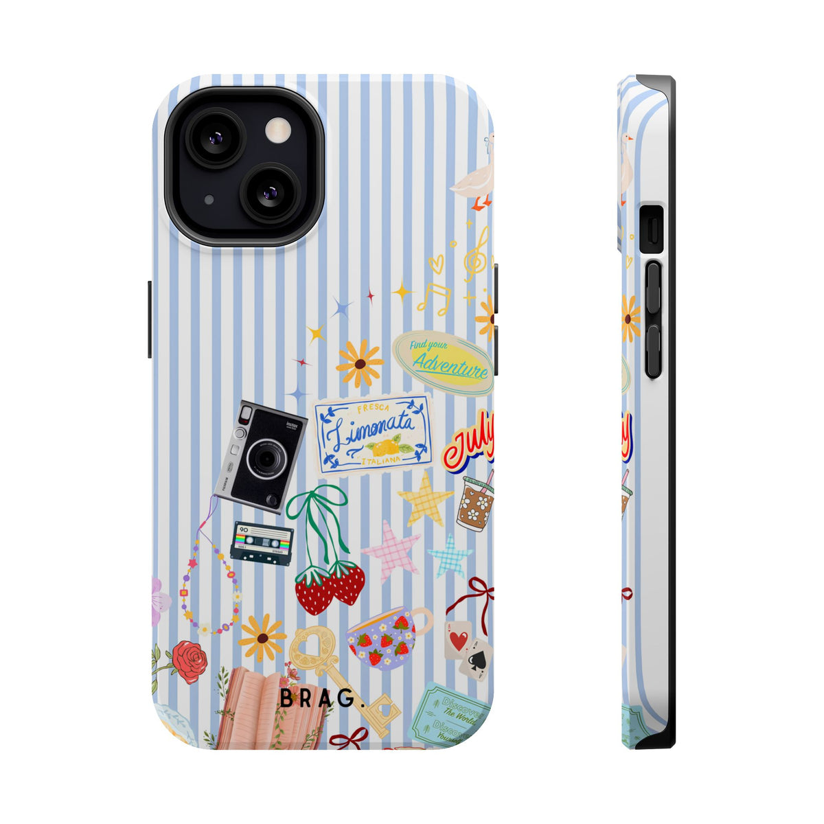 Travel Girl Magnetic Impact-Resistant Phone Case
