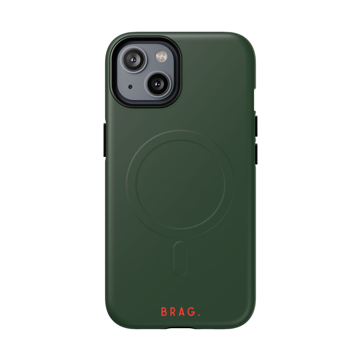 Brag Green MagSafe Tough Phone Case — Magnetic Protective Cover