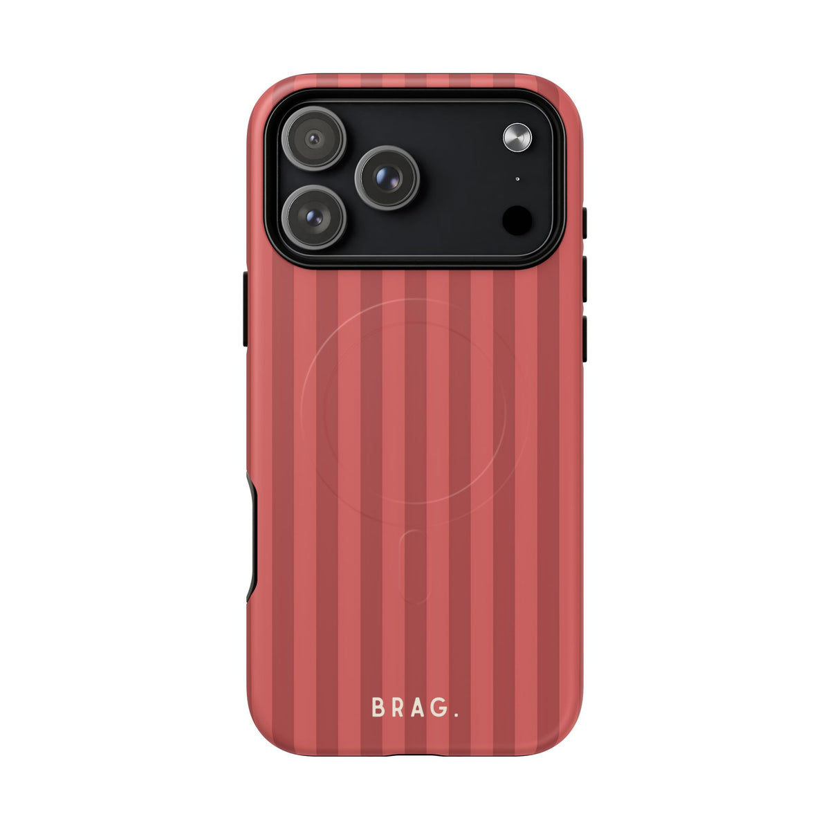 Sunset Stripe MagSafe Tough Phone Case — Magnetic Protective Cover