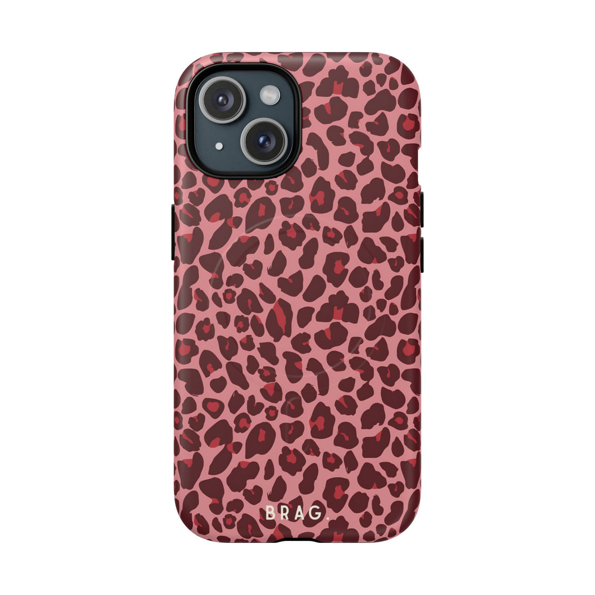 Leopard Love MagSafe Tough Phone Case — Magnetic Protective Cover