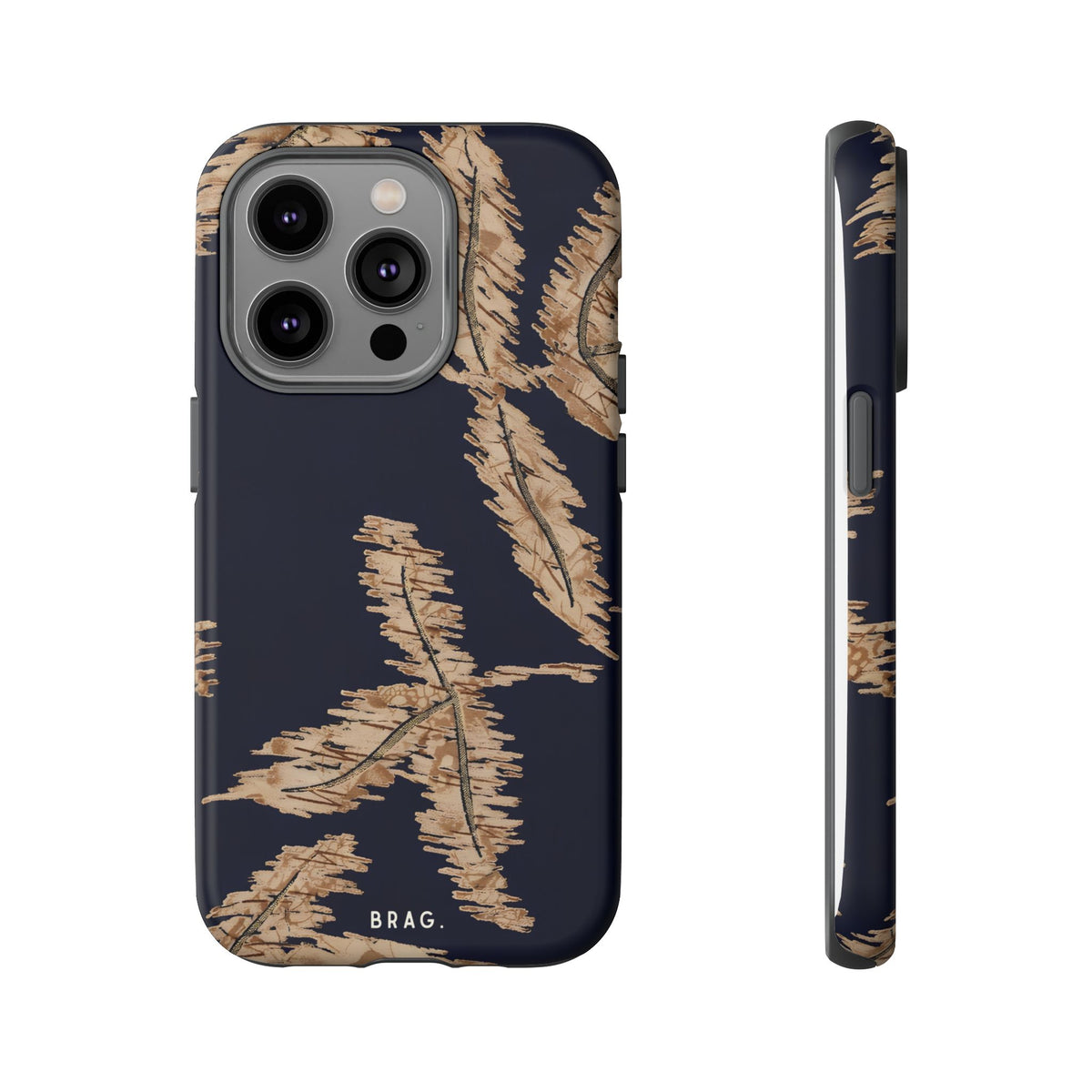 Golden Fern Tough Phone Case – Shockproof Protective iPhone Cover