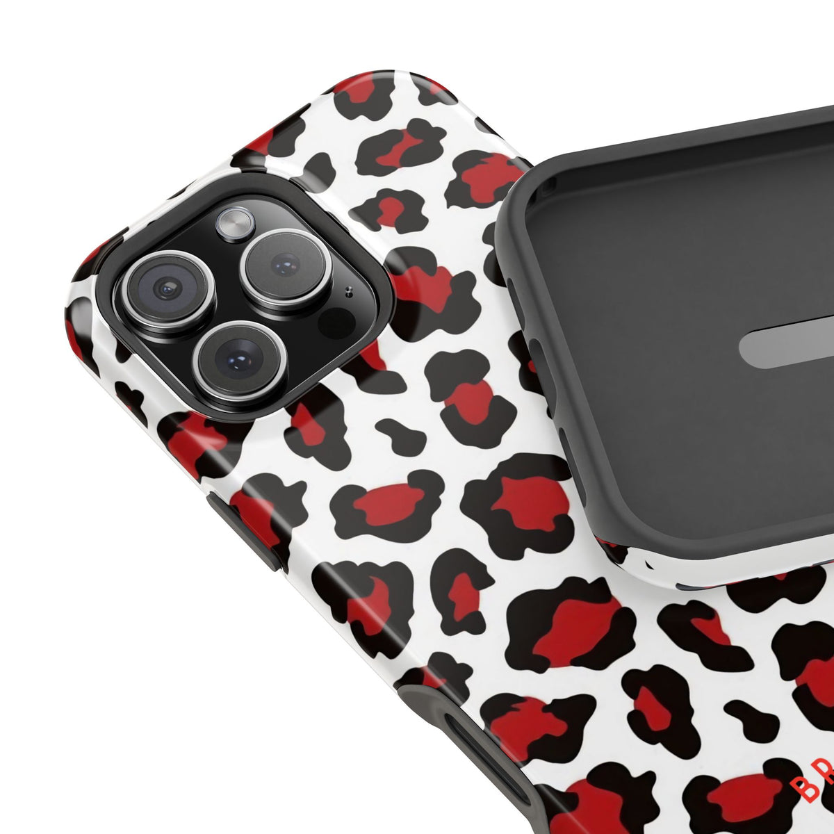 Leopard Kiss Magnetic Impact-Resistant Phone Case