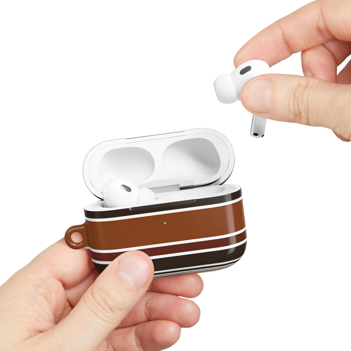 Cocoa Line AirPod Case – Slim Protective Charging Case